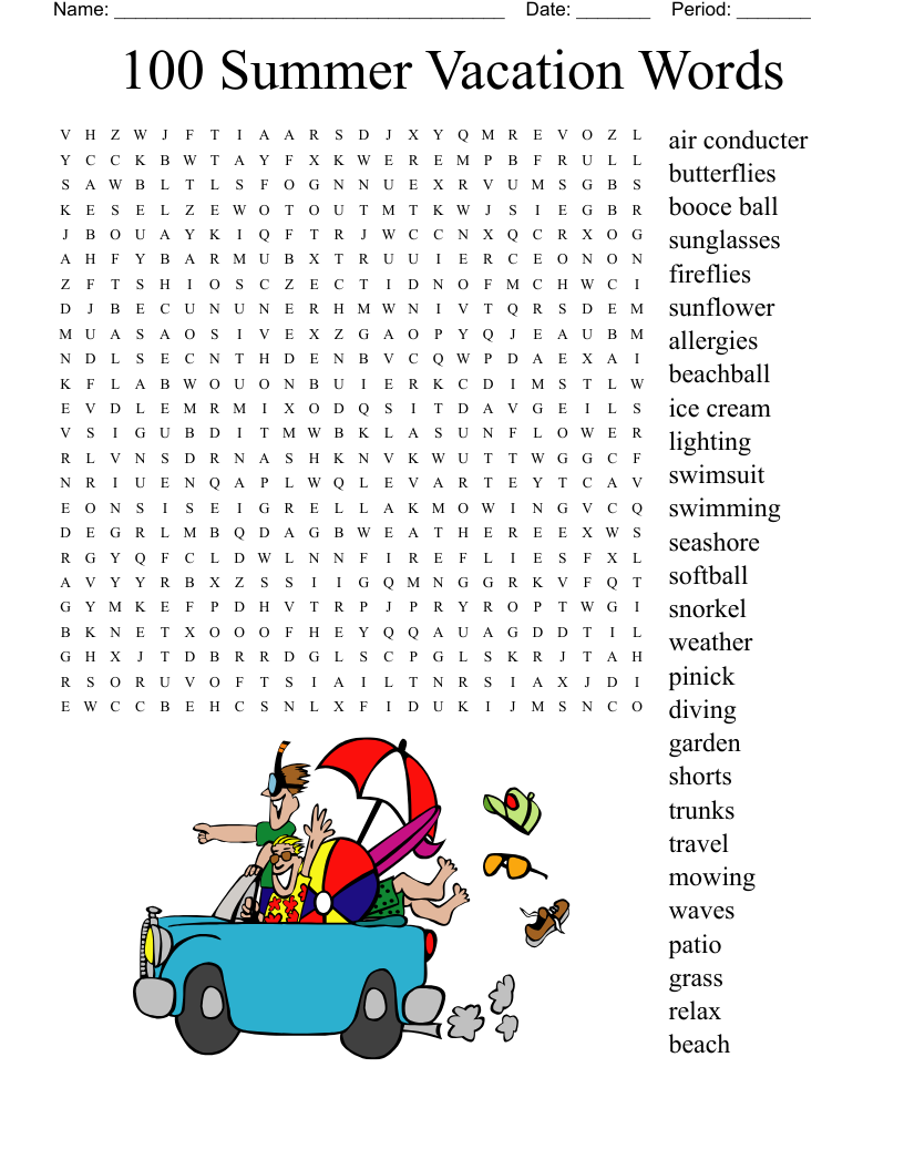 Free Printable 100 Word Search Free Printable 100 Word Search