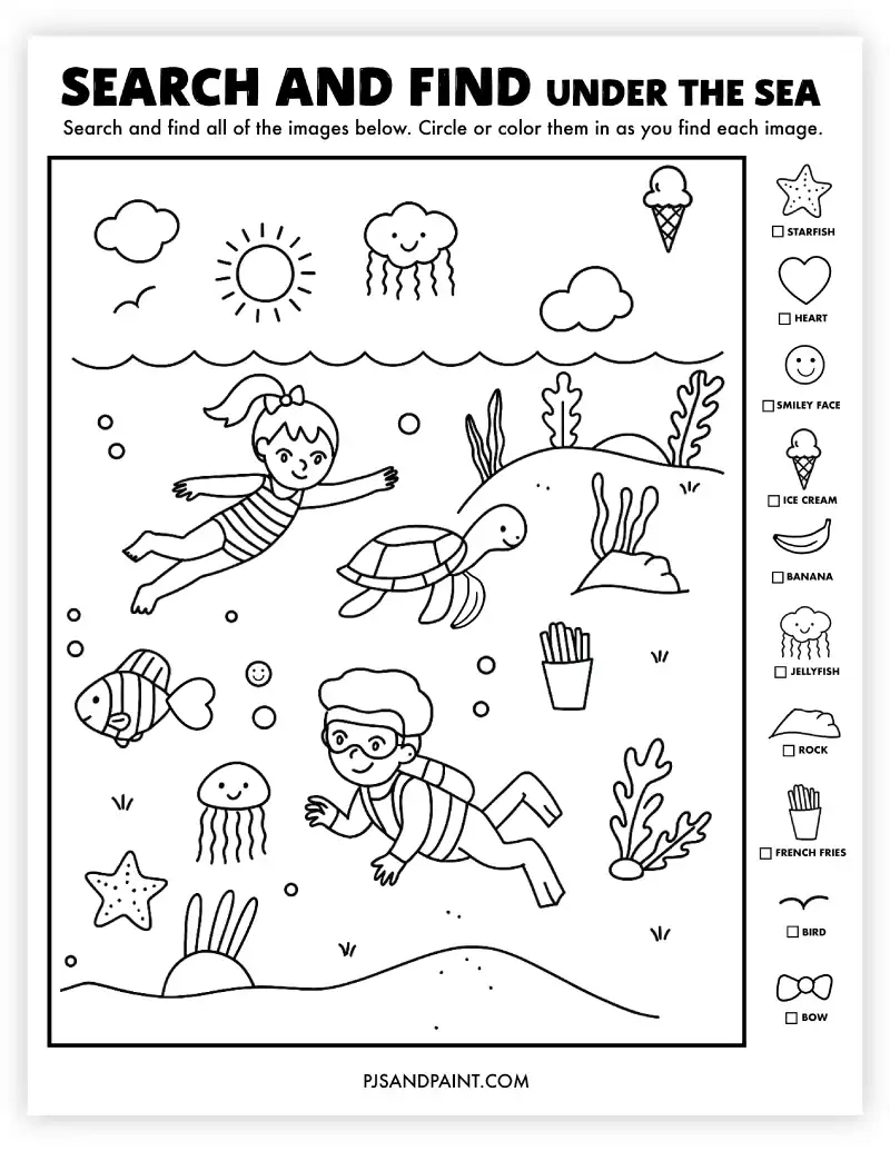 18 Free Printable Search And Find Activities Pjs And Paint 18 Free Printable Search And Find Activities Pjs And Paint
