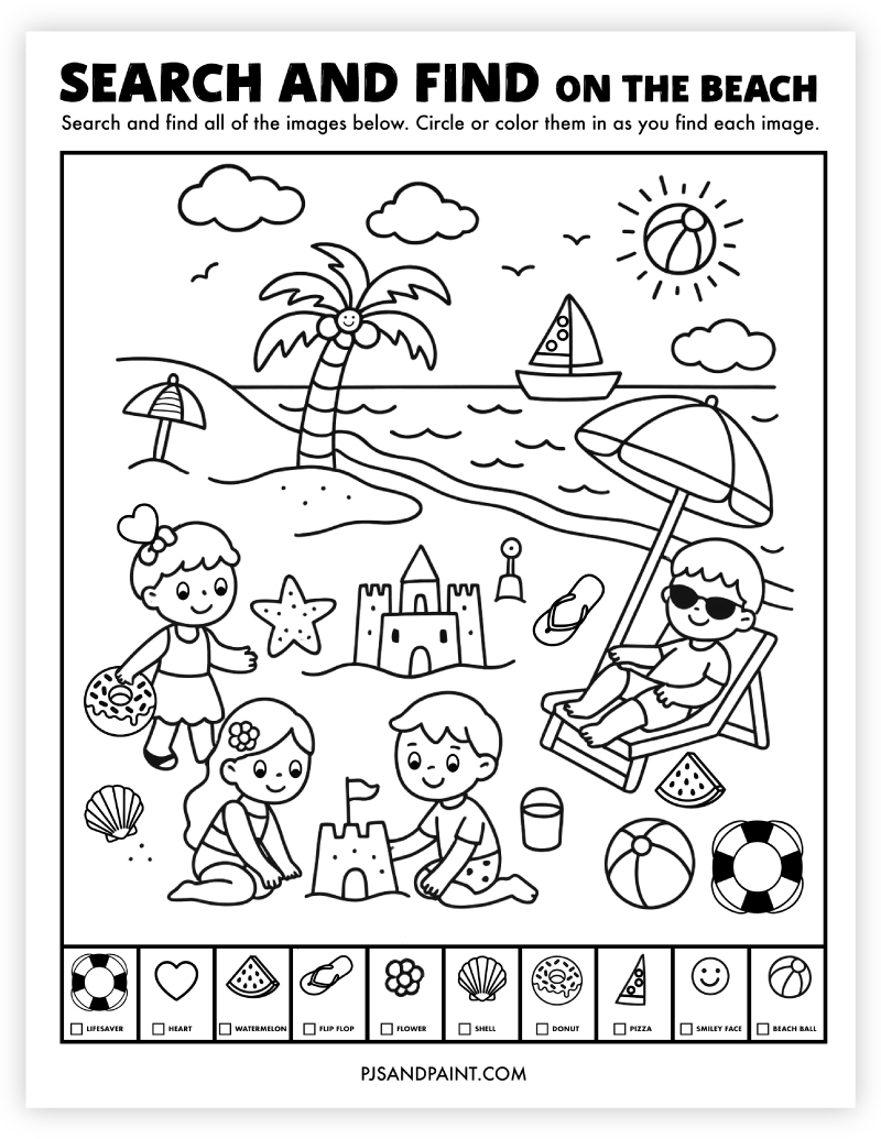18 Free Printable Search And Find Activities Pjs And Paint 18 Free Printable Search And Find Activities Pjs And Paint