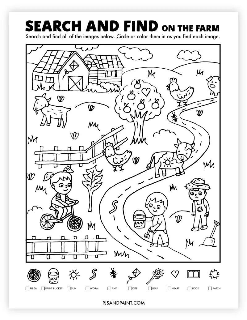 18 Free Printable Search And Find Activities Pjs And Paint 18 Free Printable Search And Find Activities Pjs And Paint