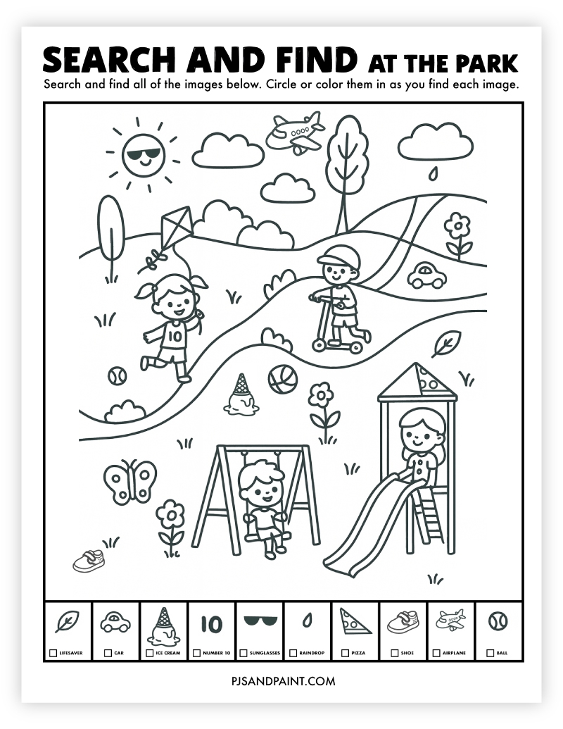 Picture Search For Kids Printable Picture Search For Kids Printable