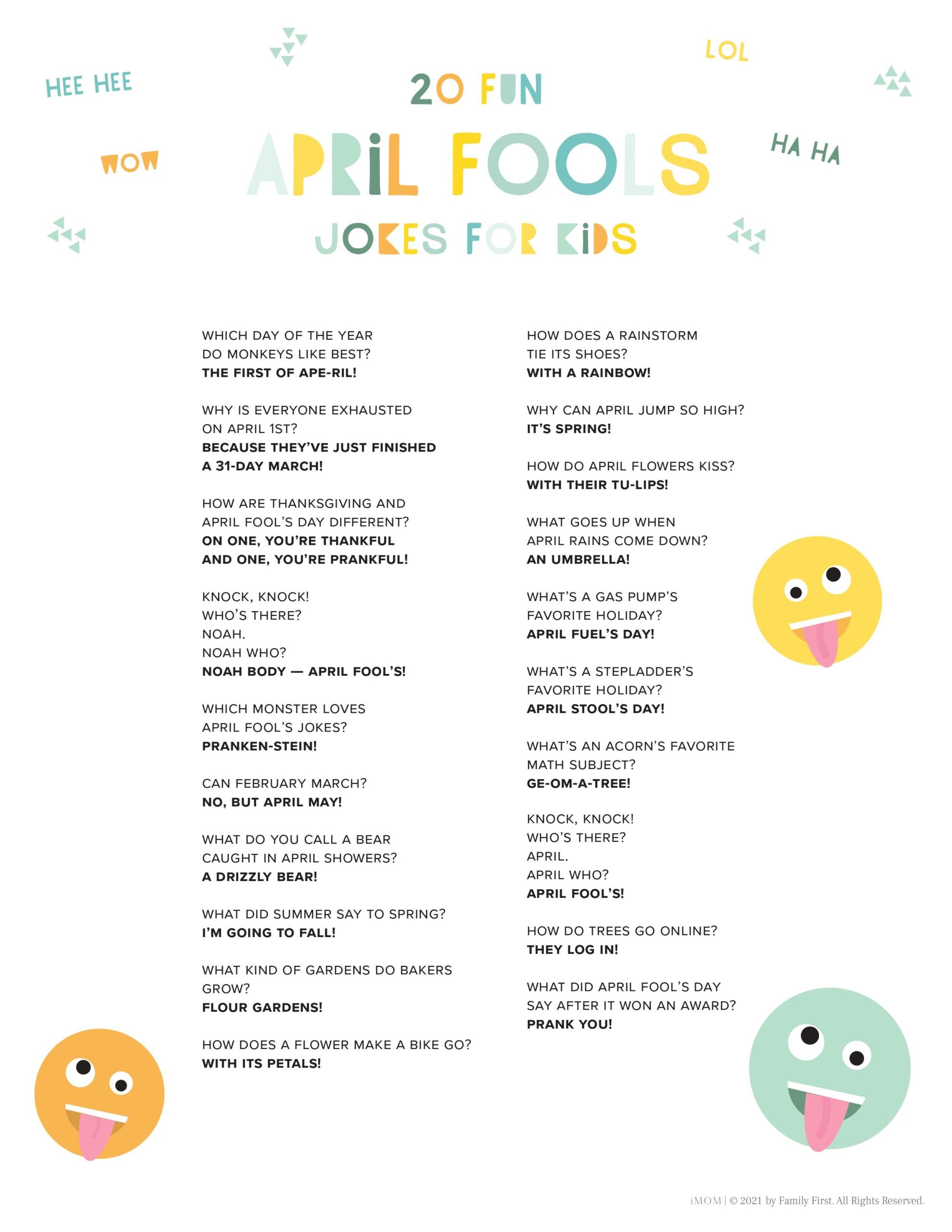 20 Fun April Fools Jokes For Kids IMOM 20 Fun April Fools Jokes For Kids IMOM
