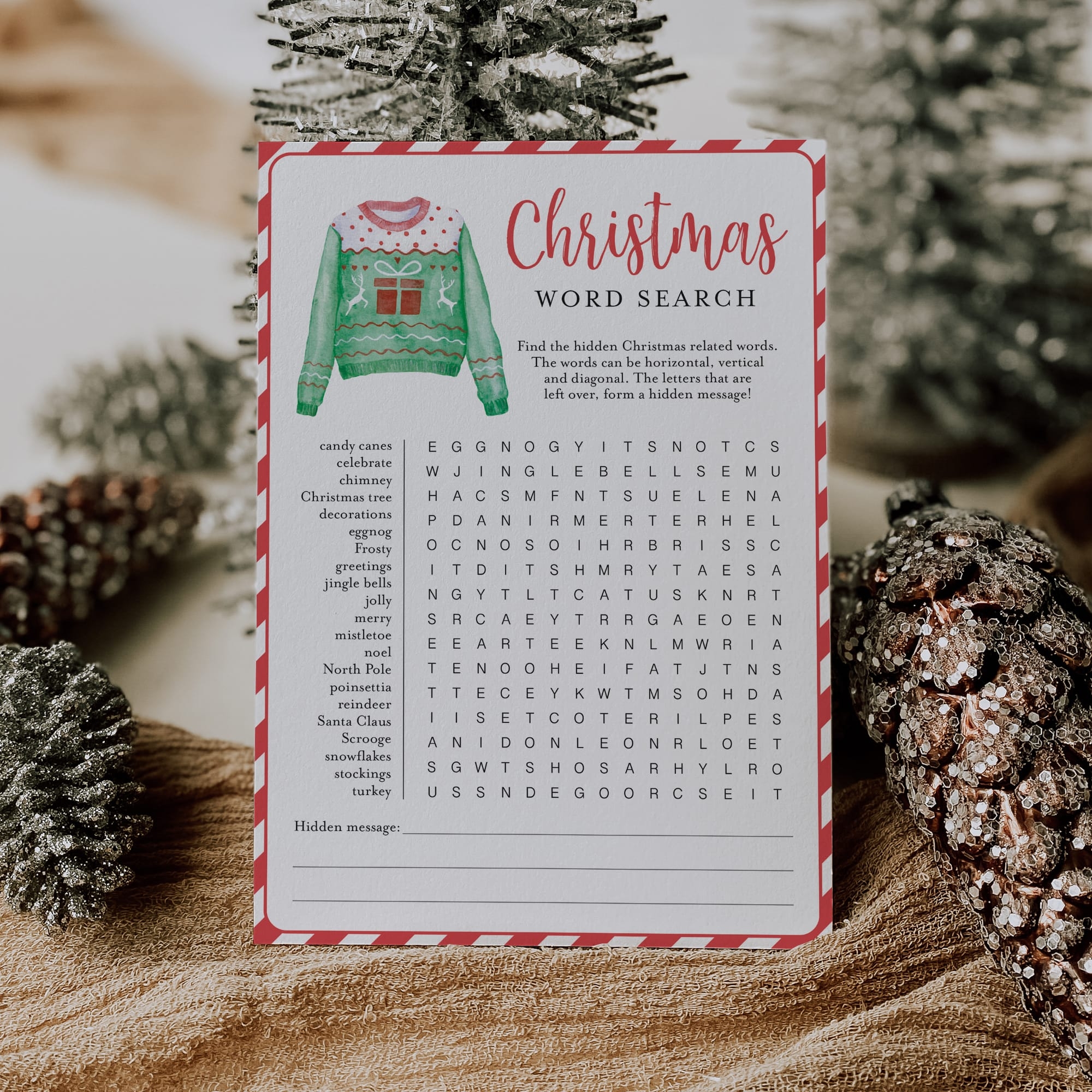 3 Christmas Word Puzzles Printable 3 Christmas Word Puzzles Printable