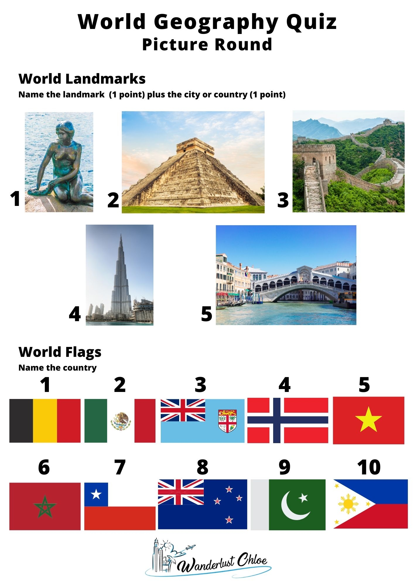60 FUN World Geography Trivia Questions 2025 Quiz 60 FUN World Geography Trivia Questions 2025 Quiz