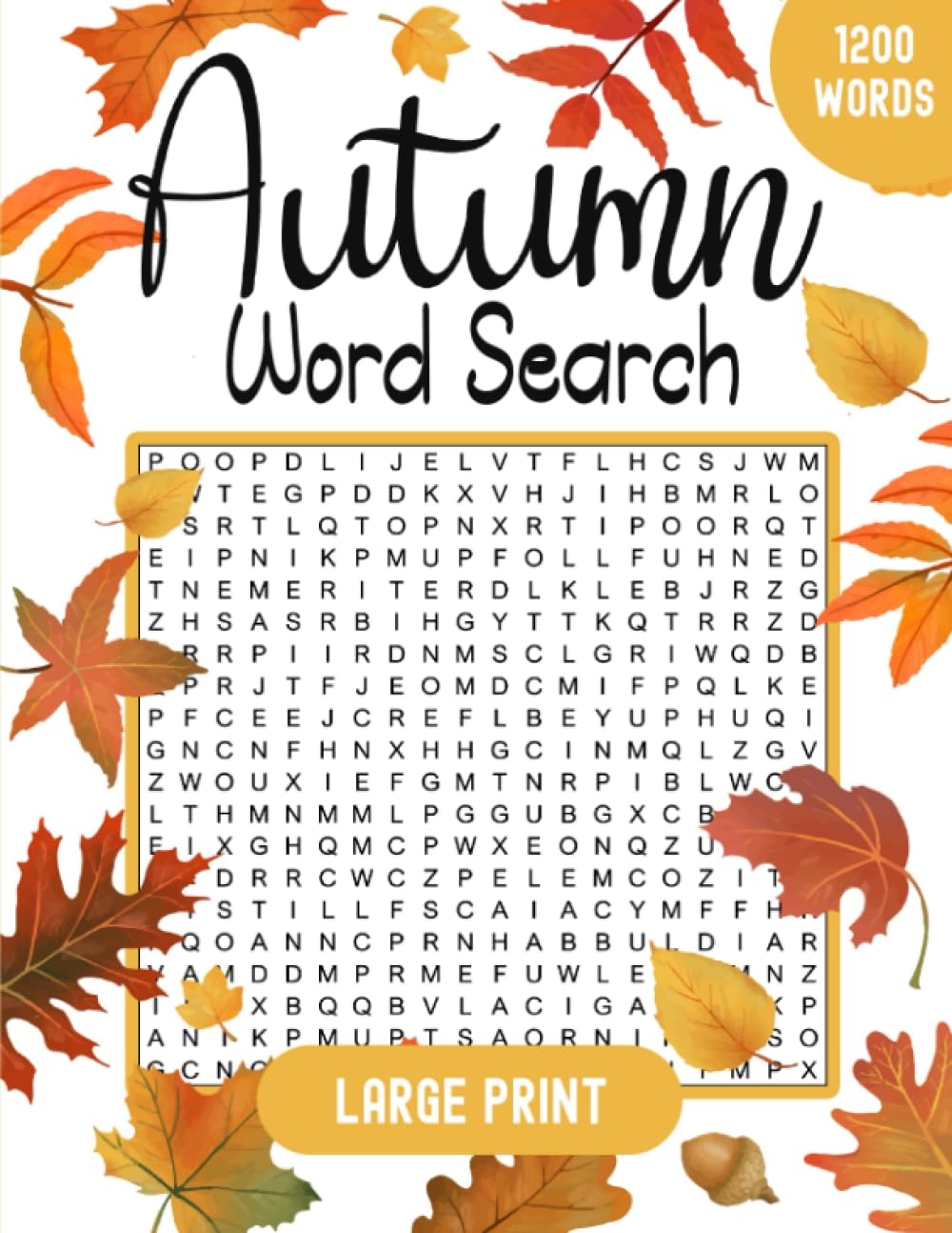 Fall Word Search Printable Fall Word Search Printable