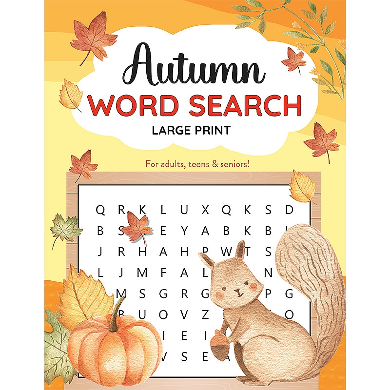Autumn Word Search Puzzle Book Autumn Word Search Puzzle Book