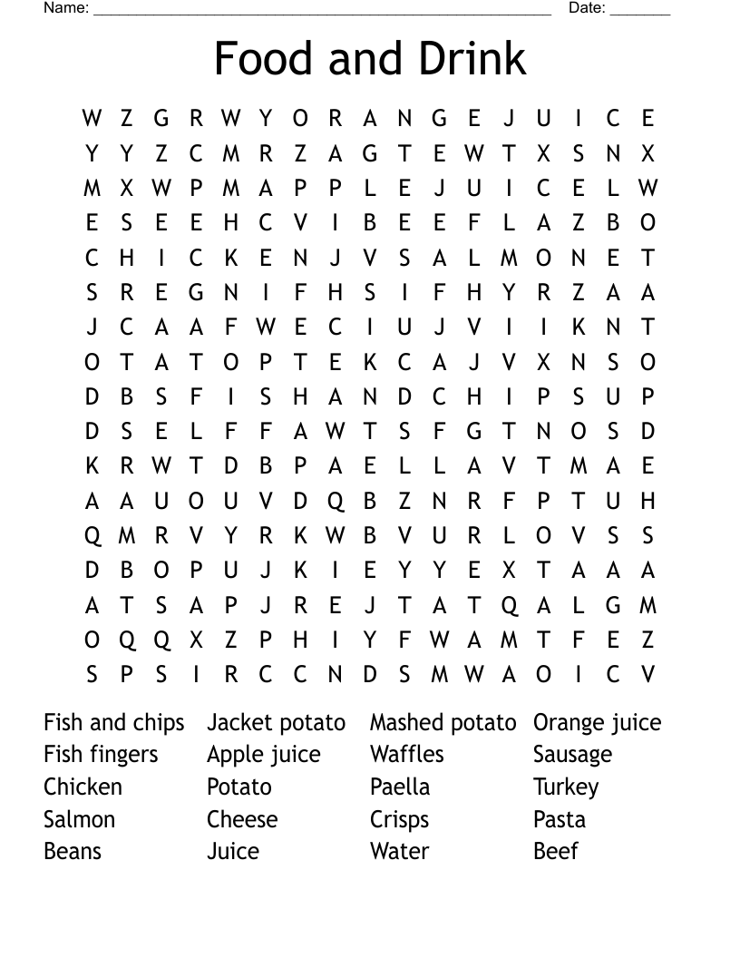 Bananas Word Search WordMint Bananas Word Search WordMint