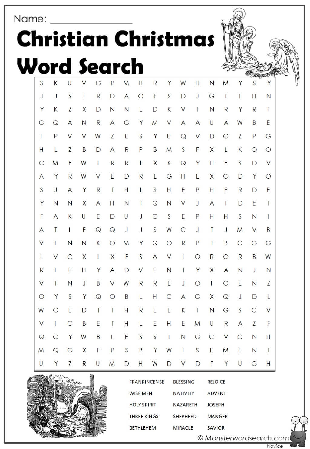 Free Printable Christian Word Search Puzzles Free Printable Christian Word Search Puzzles