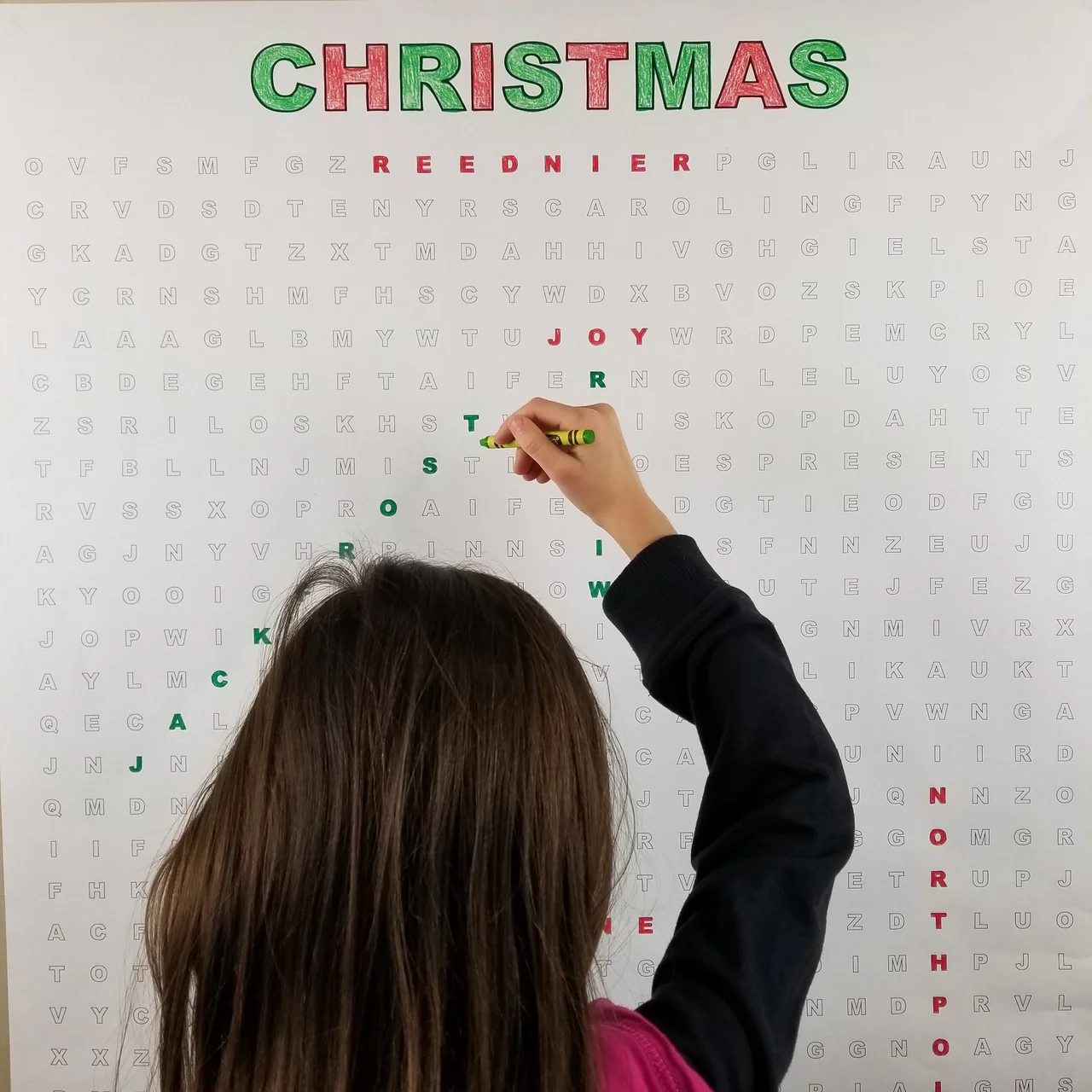 Christmas Giant Word Search Puzzle Cherrycreeklane Christmas Giant Word Search Puzzle Cherrycreeklane