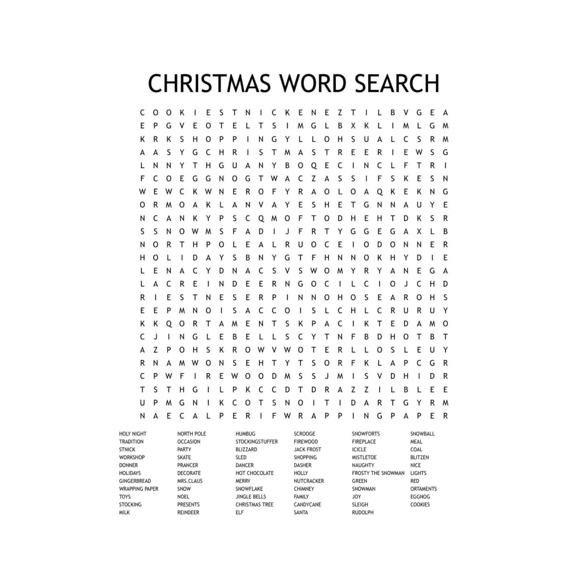 Free Printable Christmas Word Search Pdf Free Printable Christmas Word Search Pdf