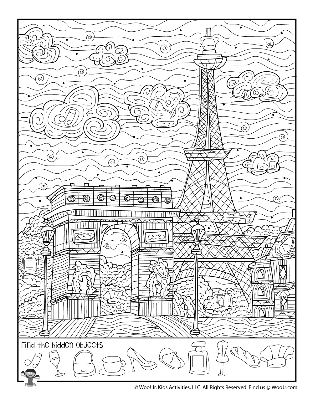 Difficult Hidden Picture Puzzles For Kids World Travel Woo Jr Kids Activities Children s Publishing