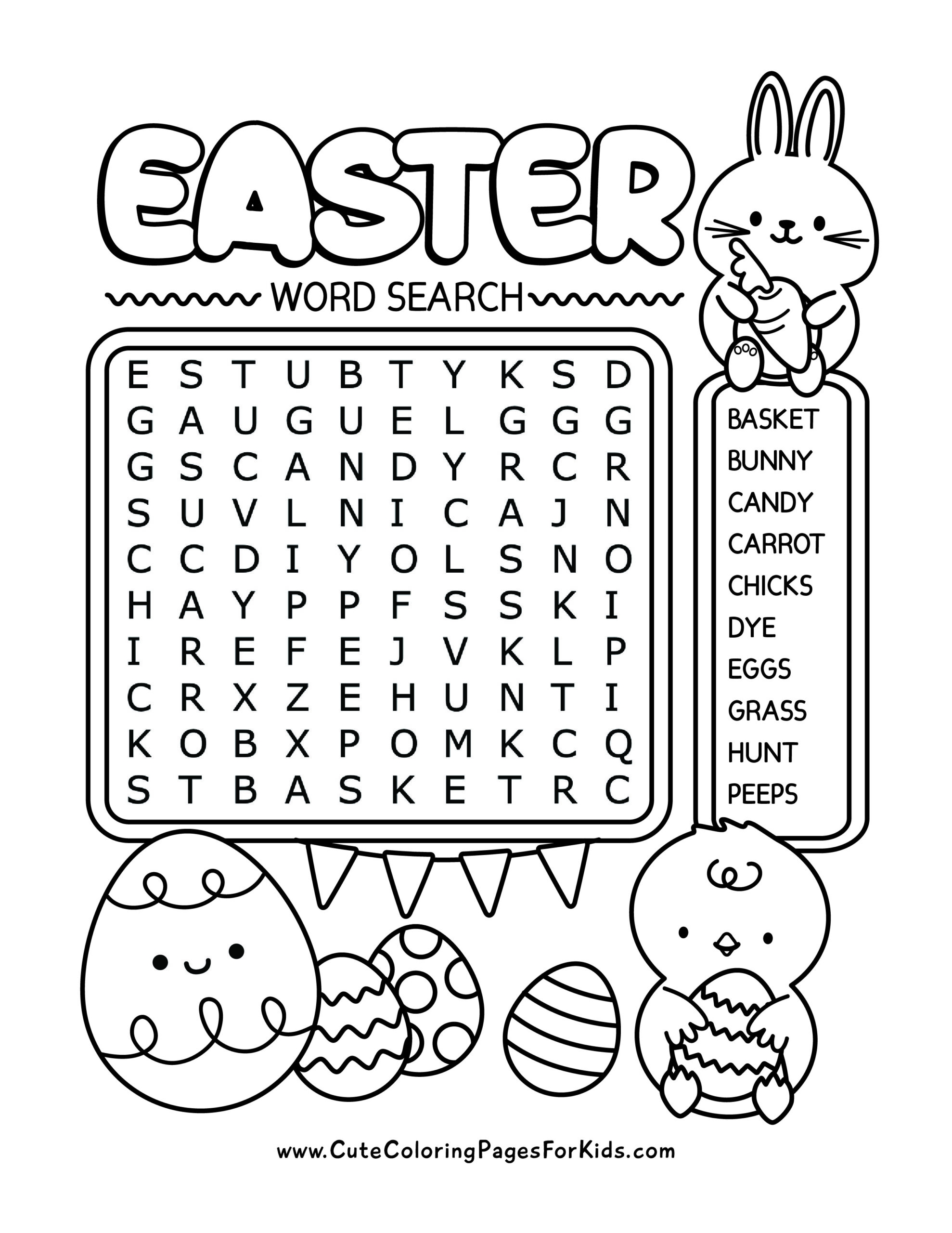 Printable Easy Word Searches For Kids Printable Easy Word Searches For Kids