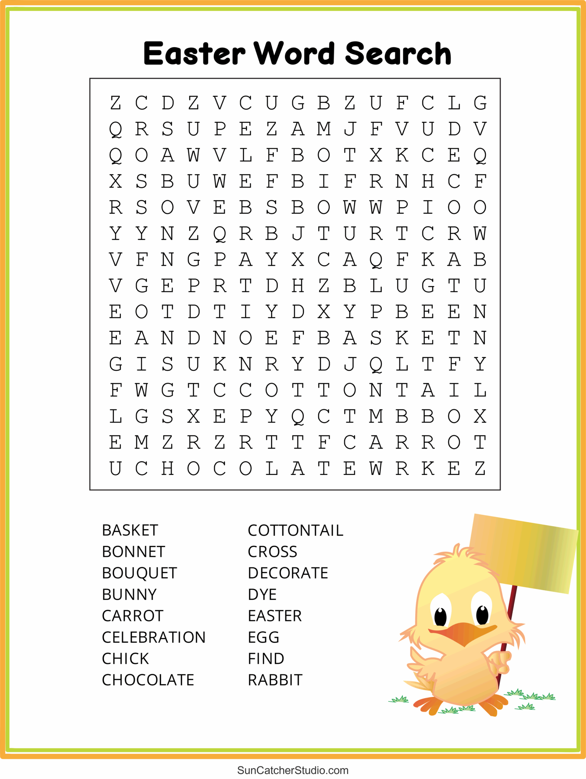 Easter Word Search Free Printable PDF Puzzles Free Printables Monograms Design Tools Patterns U0026 DIY Projects Easter Word Search Free Printable PDF Puzzles Free Printables Monograms Design Tools Patterns U0026 DIY Projects