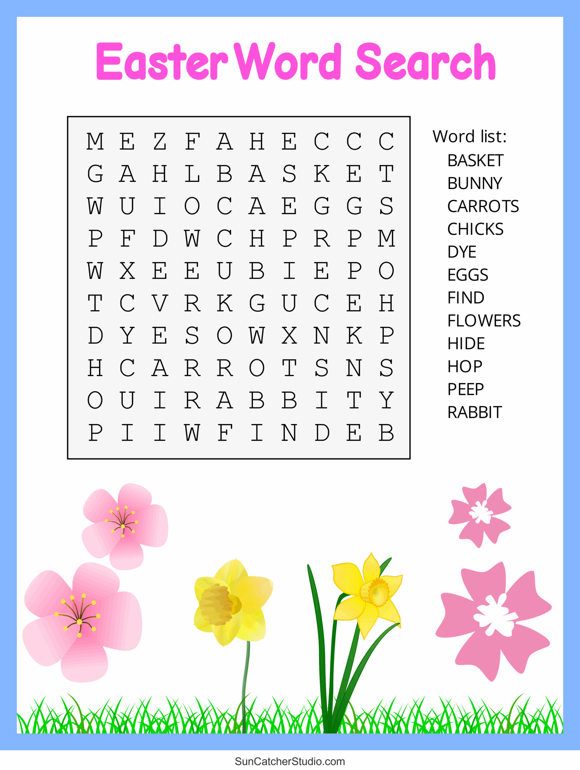 Easter Word Search Printable Religious Easter Word Search Printable Religious