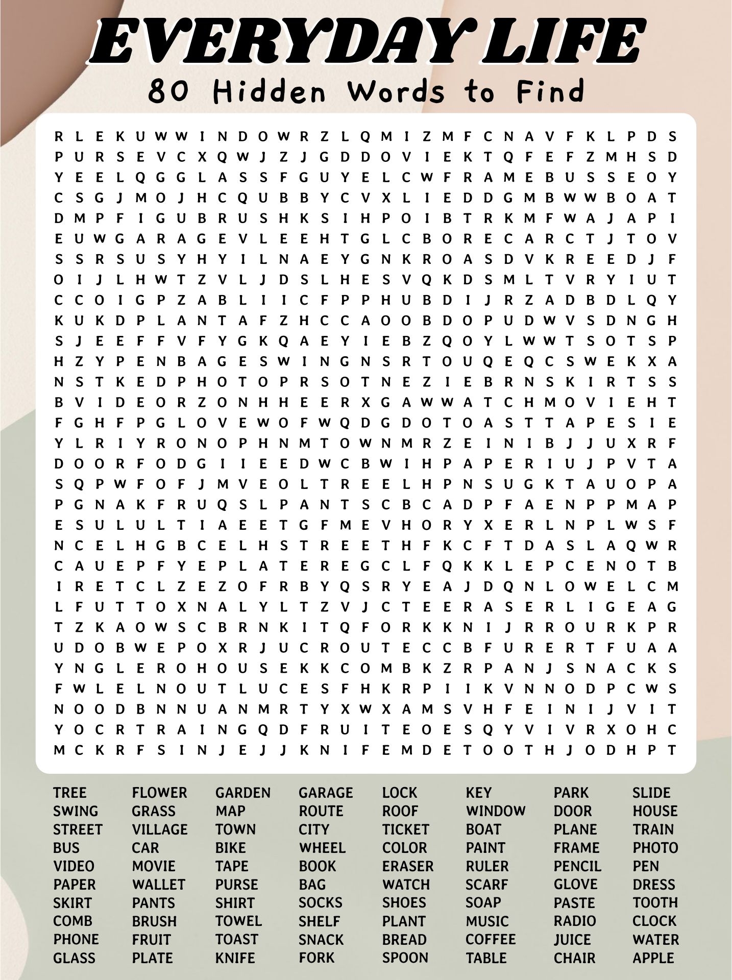 Extremely Hard Word Search 20 Free PDF Printables Printablee Extremely Hard Word Search 20 Free PDF Printables Printablee