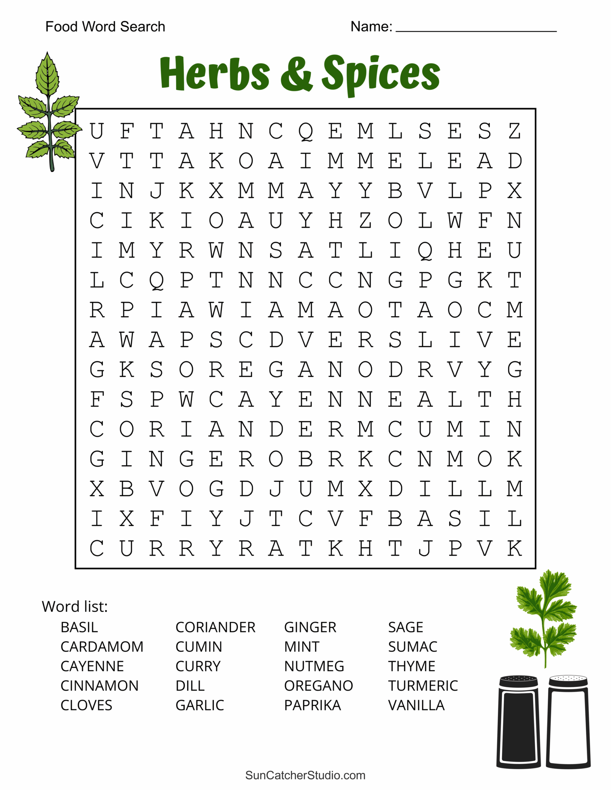 Medium Word Search Puzzles Printable