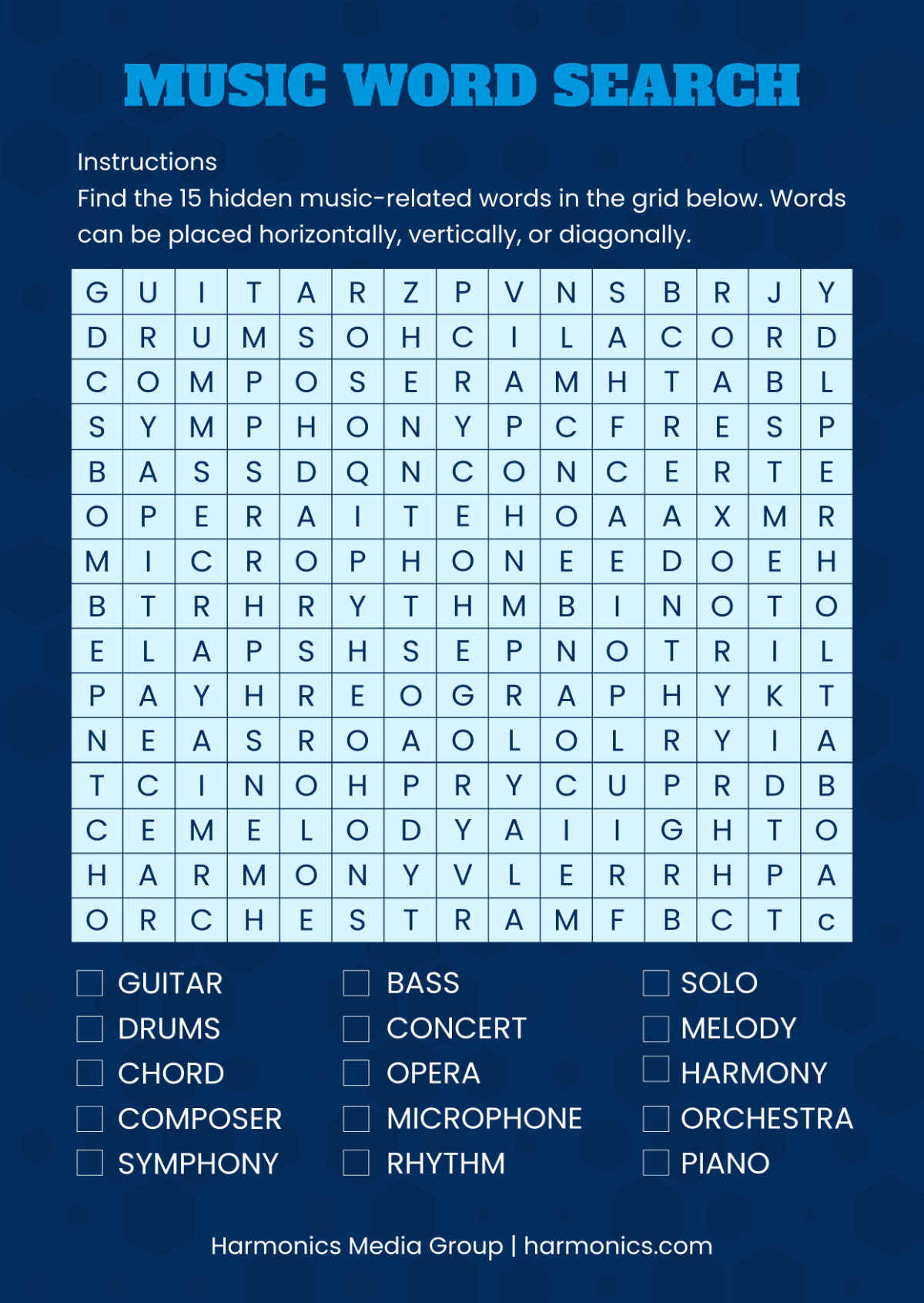 Free 15x15 Word Search Template To Edit Online Free 15x15 Word Search Template To Edit Online