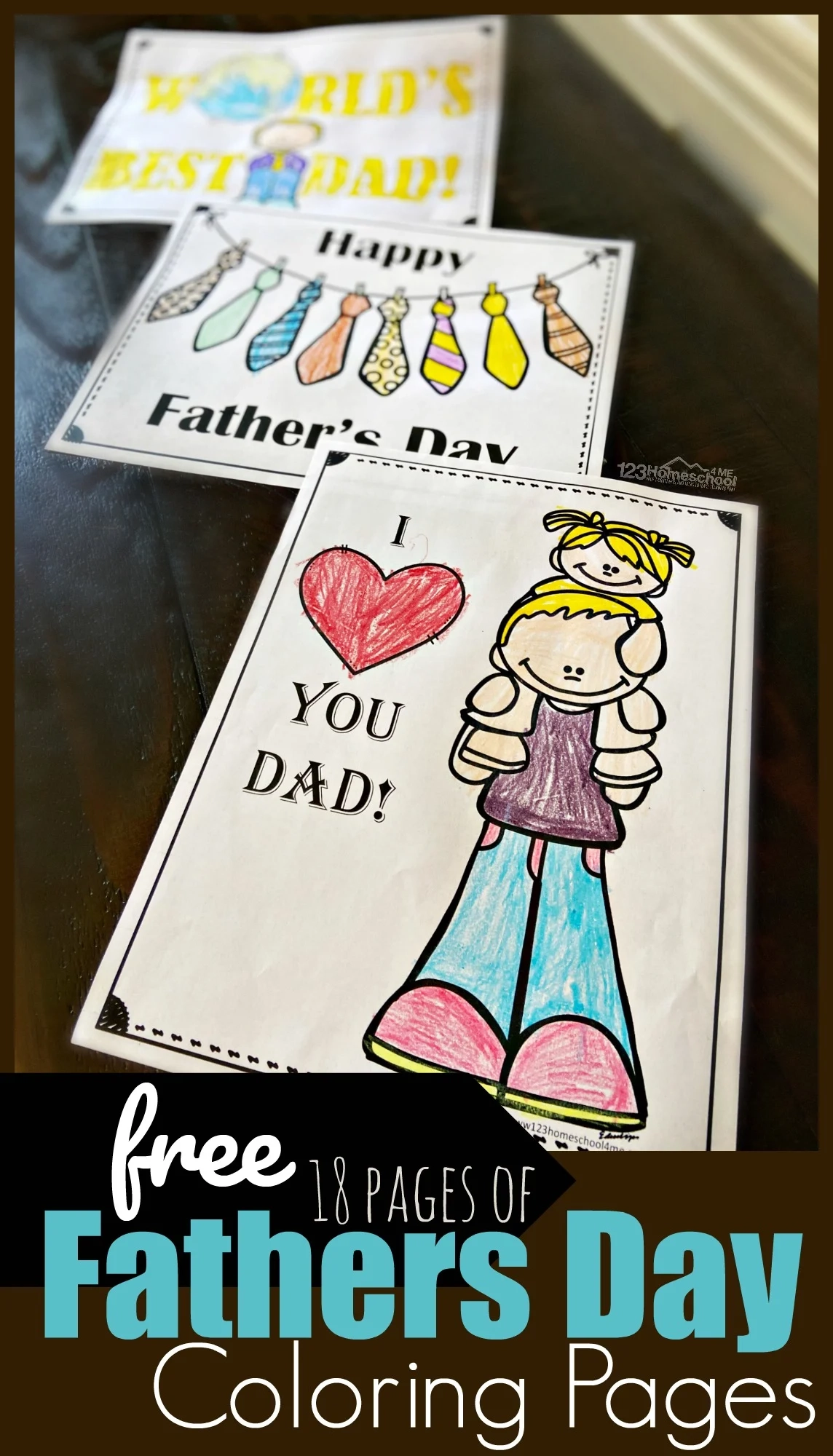 FREE Fathers Day Coloring Pages FREE Fathers Day Coloring Pages
