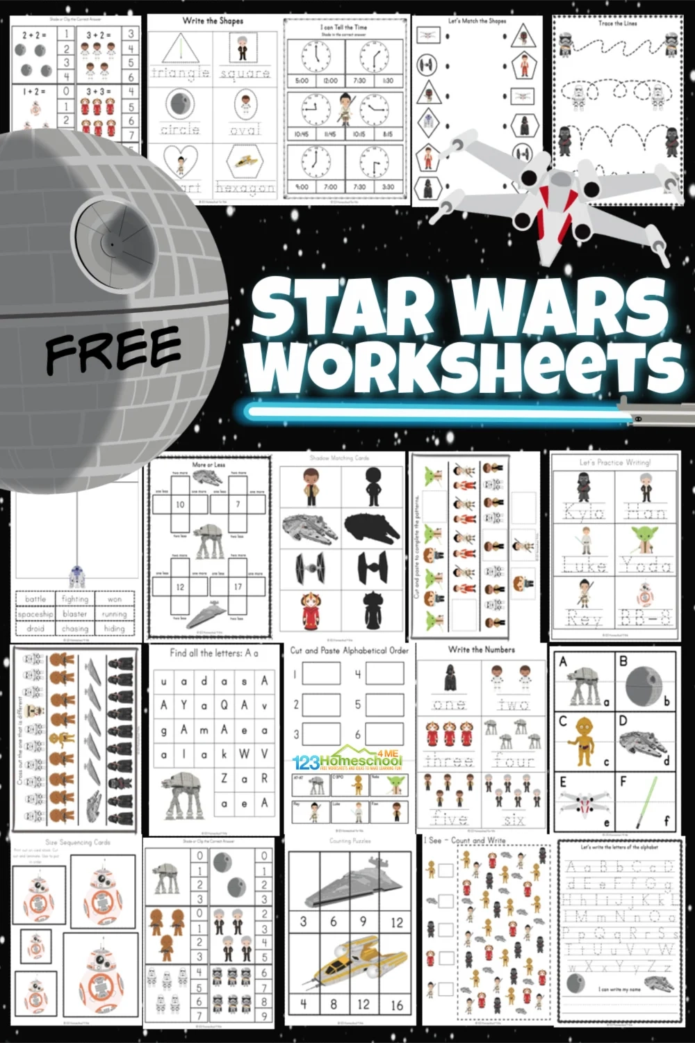 FREE FREE Printable Star Wars Worksheets For Kids FREE FREE Printable Star Wars Worksheets For Kids