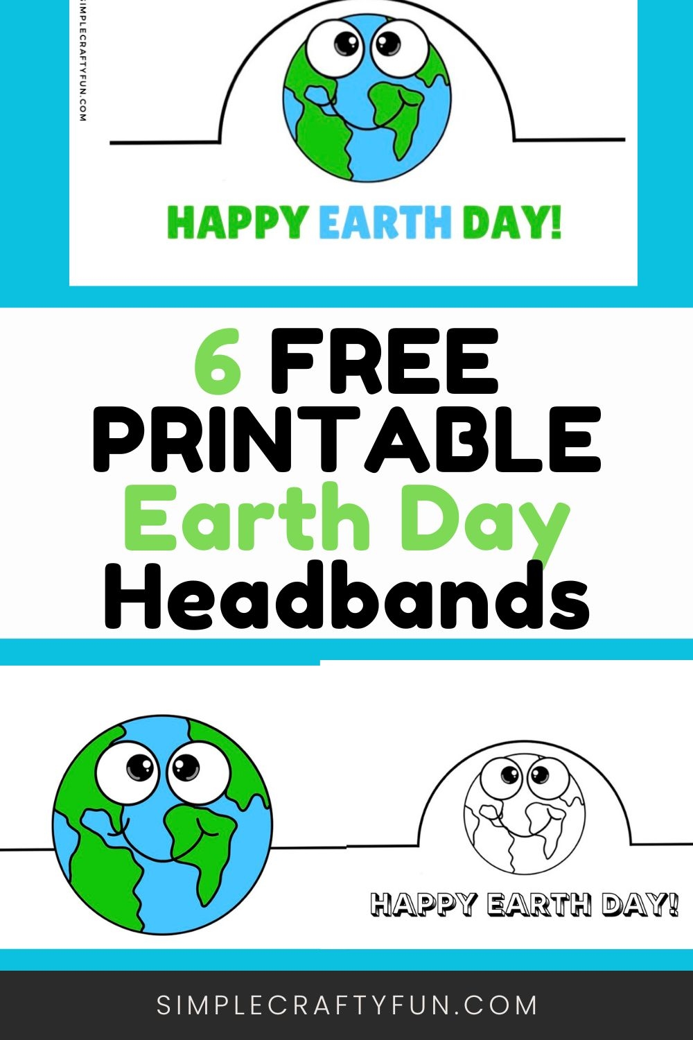 Free Kids Earth Day Hat Printable Craft Free Kids Earth Day Hat Printable Craft