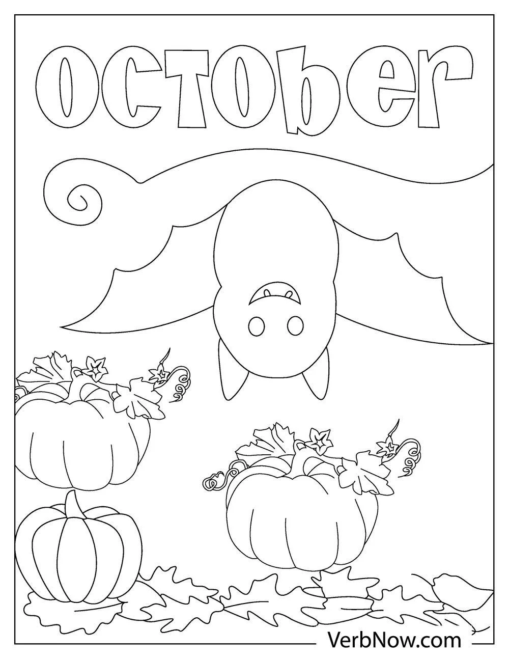 Free OCTOBER Coloring Pages For Download Printable PDF Free OCTOBER Coloring Pages For Download Printable PDF