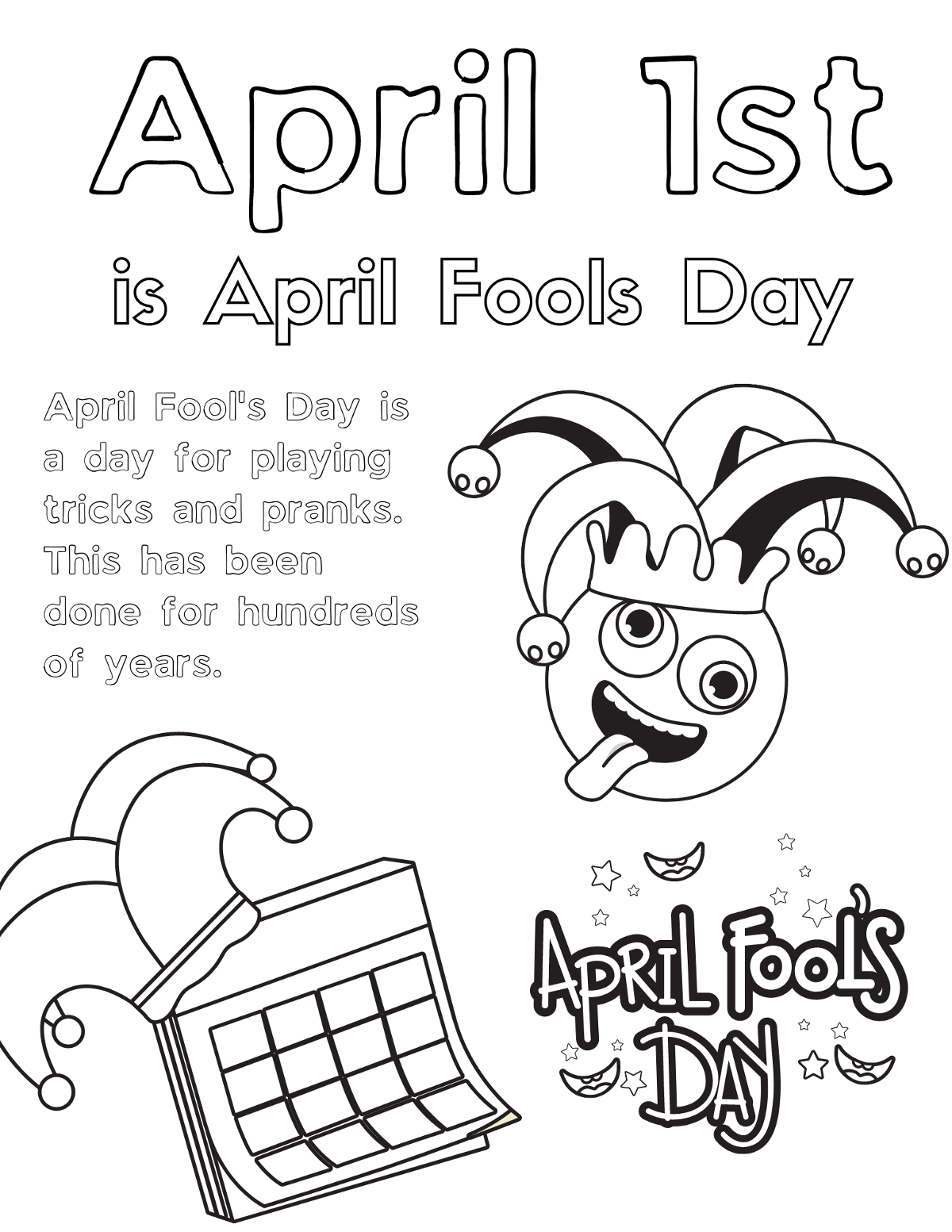 Free Printable April Coloring Pages Two Kids And A Coupon Free Printable April Coloring Pages Two Kids And A Coupon