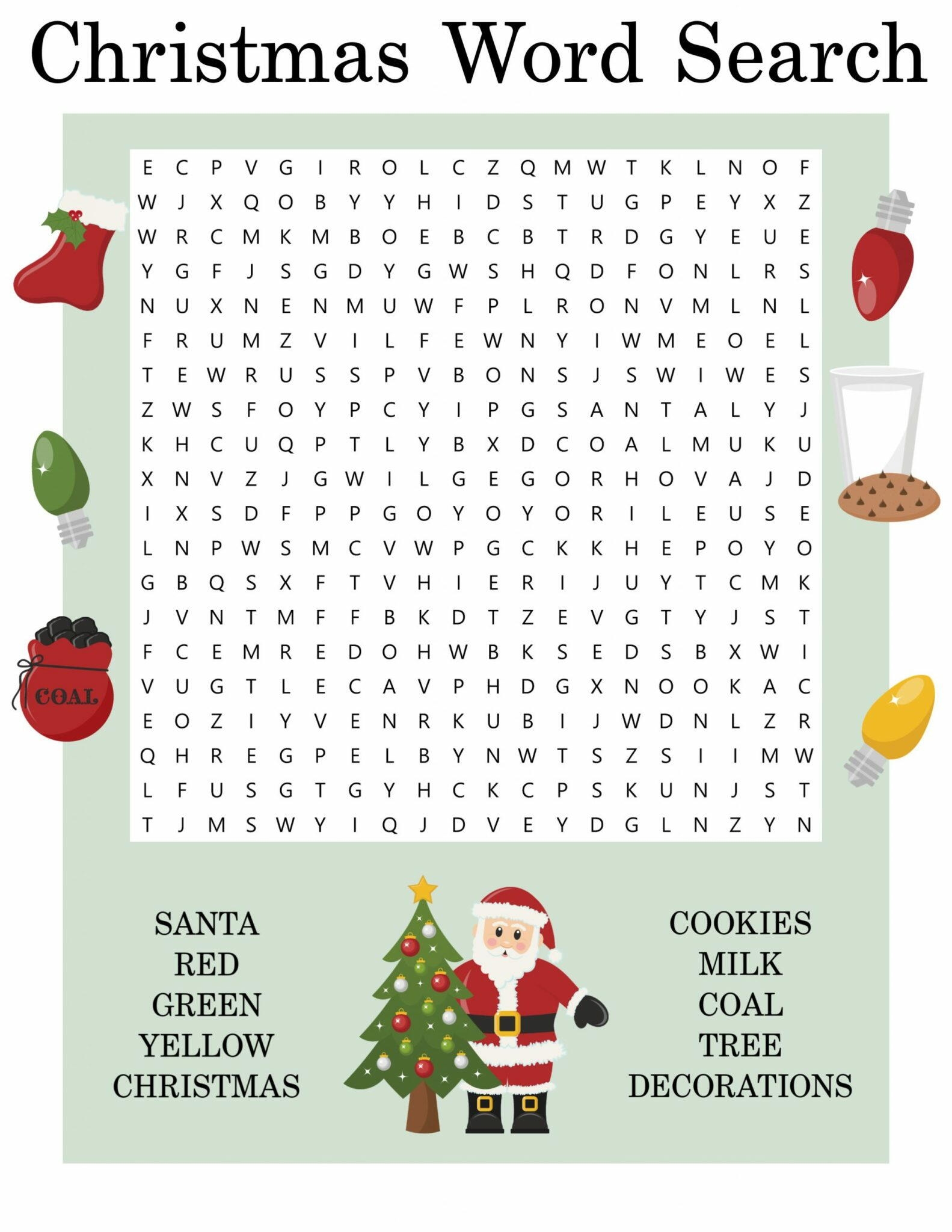 Christmas Word Searches Printable Free Christmas Word Searches Printable Free