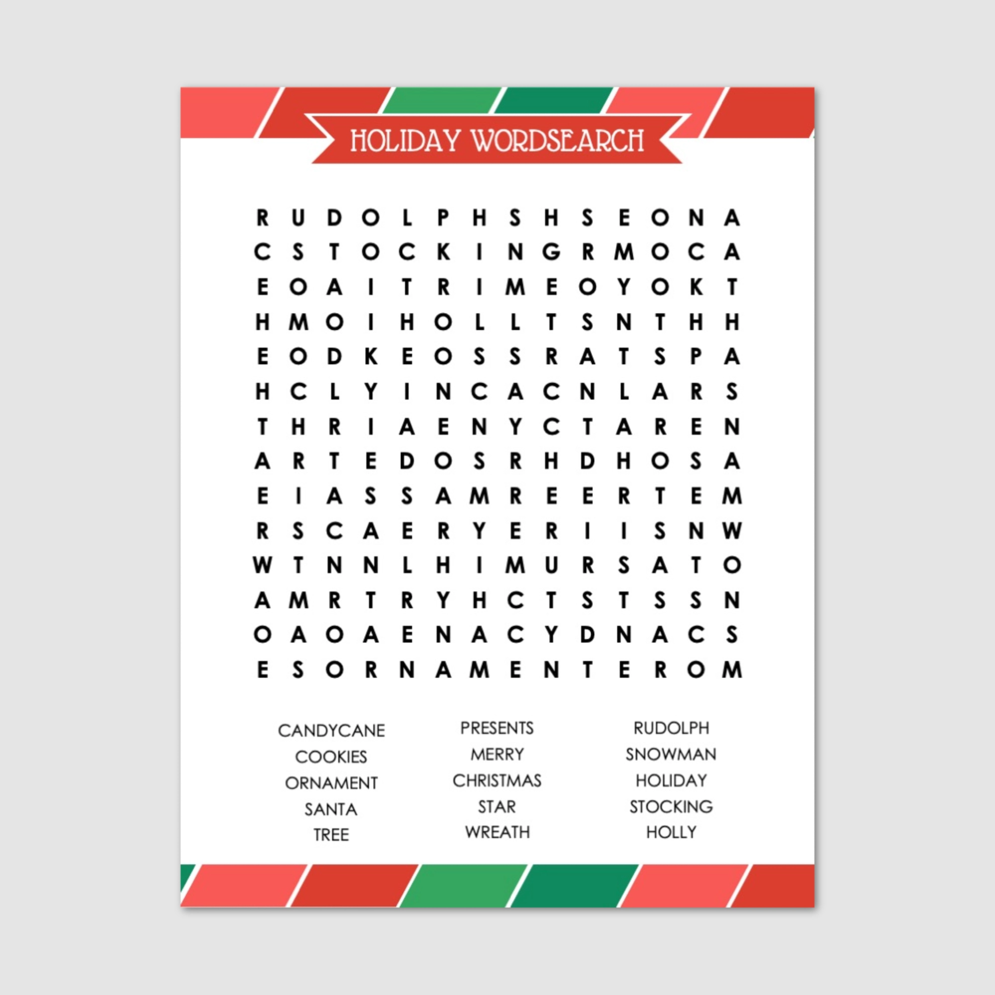 Free Printable Holiday Wordsearch Game Krafty Planner Free Printable Holiday Wordsearch Game Krafty Planner