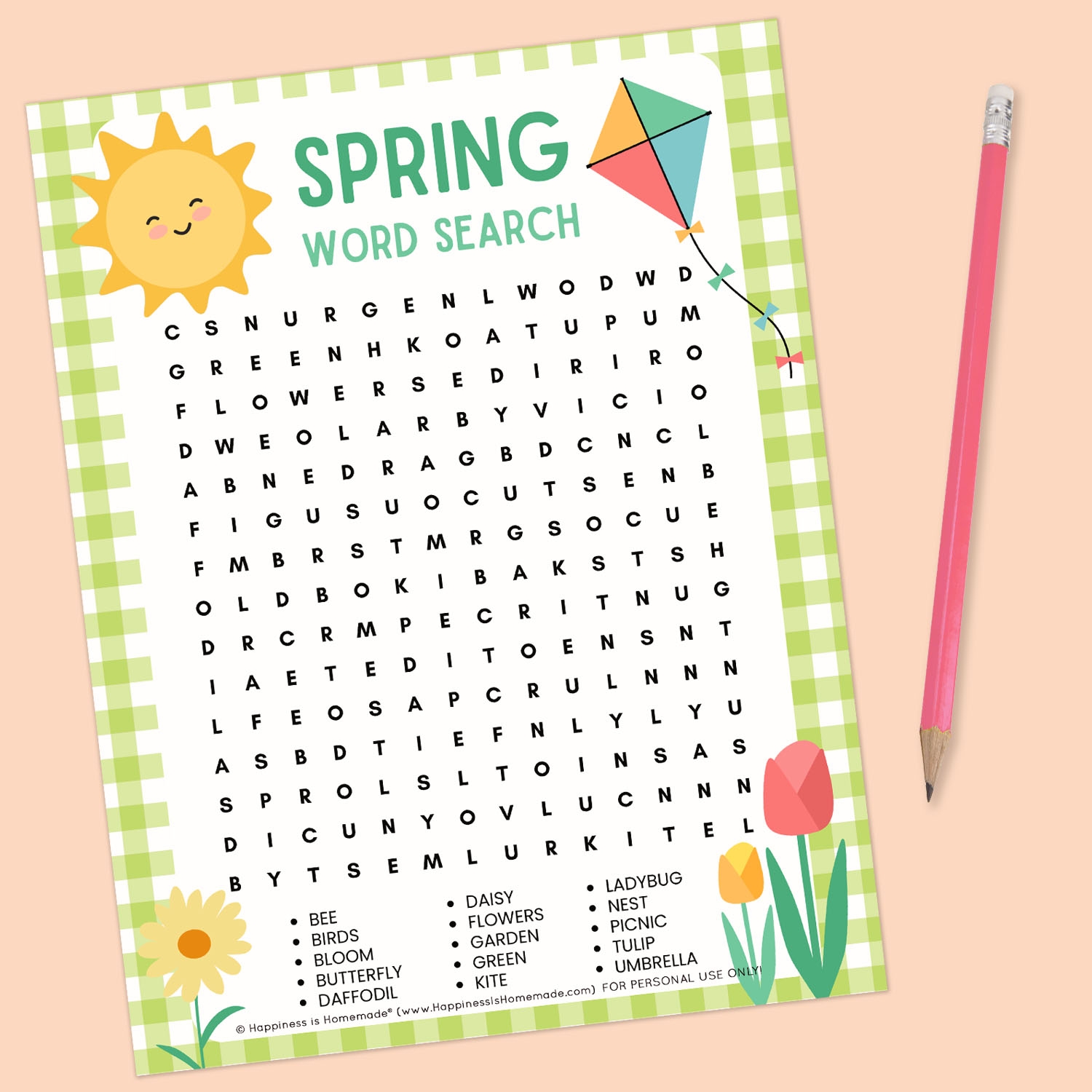 Free Printable Spring Word Search Puzzle Happiness Is Homemade Free Printable Spring Word Search Puzzle Happiness Is Homemade