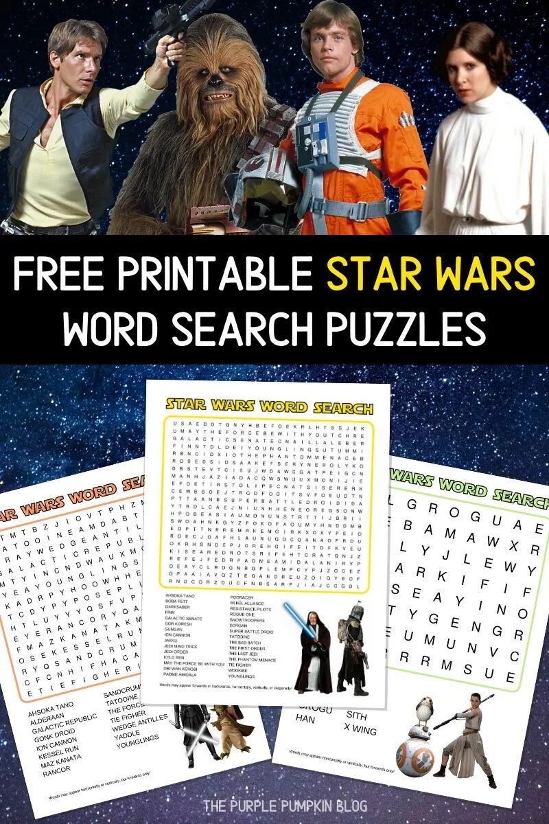 Free Printable Star Word Searches