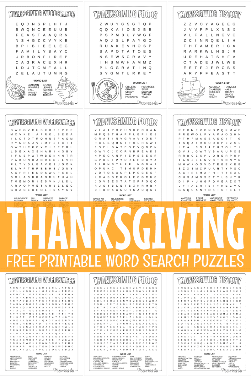 Thanksgiving Word Search Free Printable Hard Thanksgiving Word Search Free Printable Hard