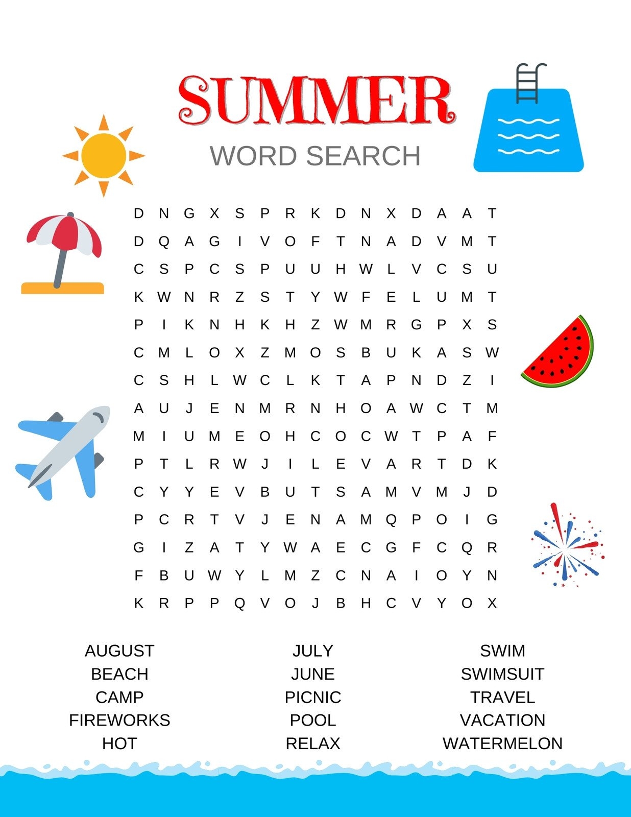 Kids Word Search Printable Sheets Kids Word Search Printable Sheets