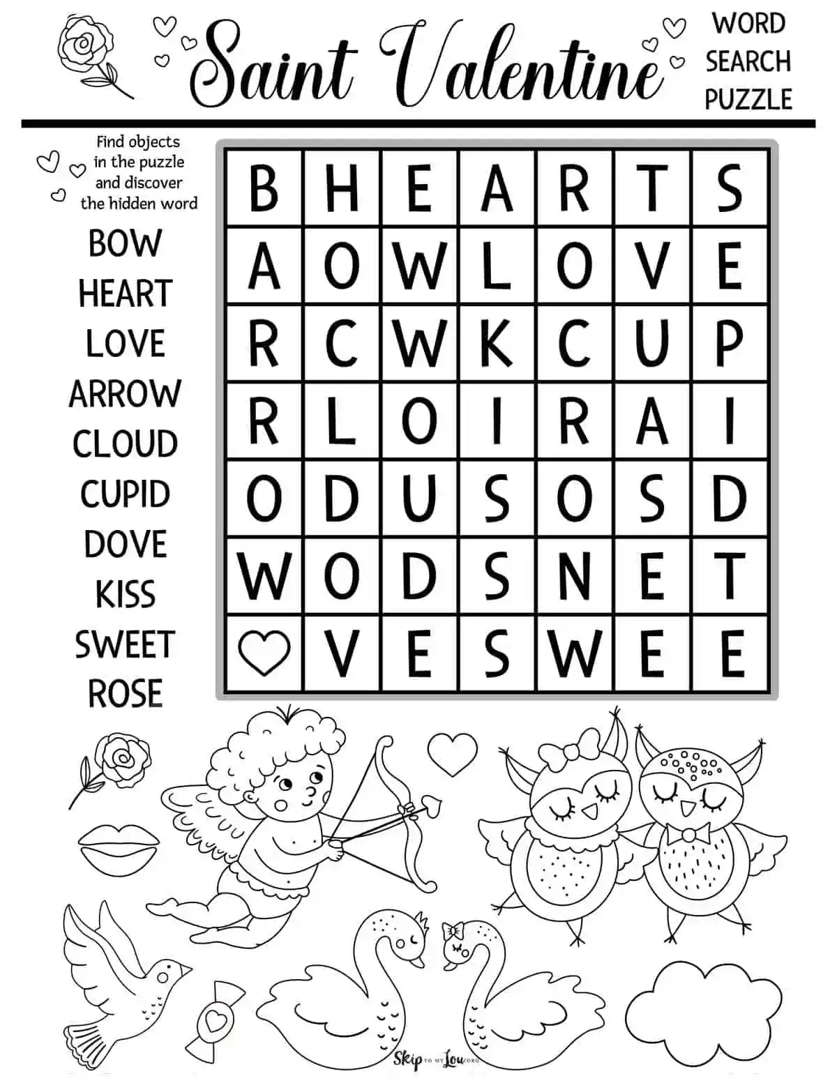 Free Valentine s Day Word Search Printables Skip To My Lou Free Valentine s Day Word Search Printables Skip To My Lou