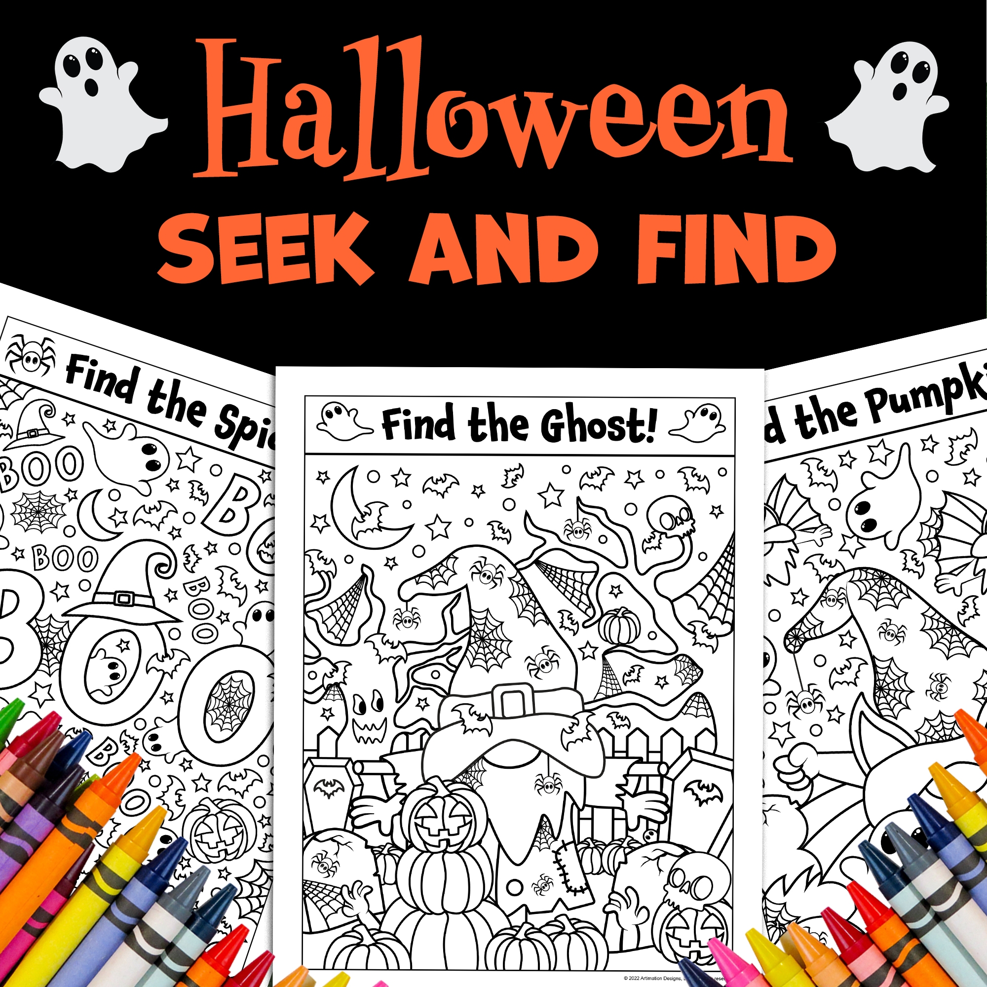 Halloween Coloring Pages Seek And Find Hidden Object Fall Classroom Party Activity Classful Halloween Coloring Pages Seek And Find Hidden Object Fall Classroom Party Activity Classful