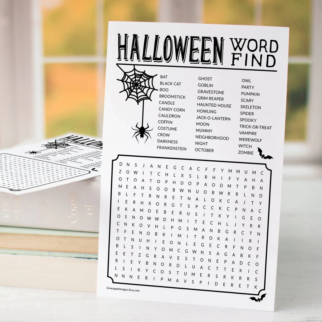 Free Halloween Printables Word Search Free Halloween Printables Word Search