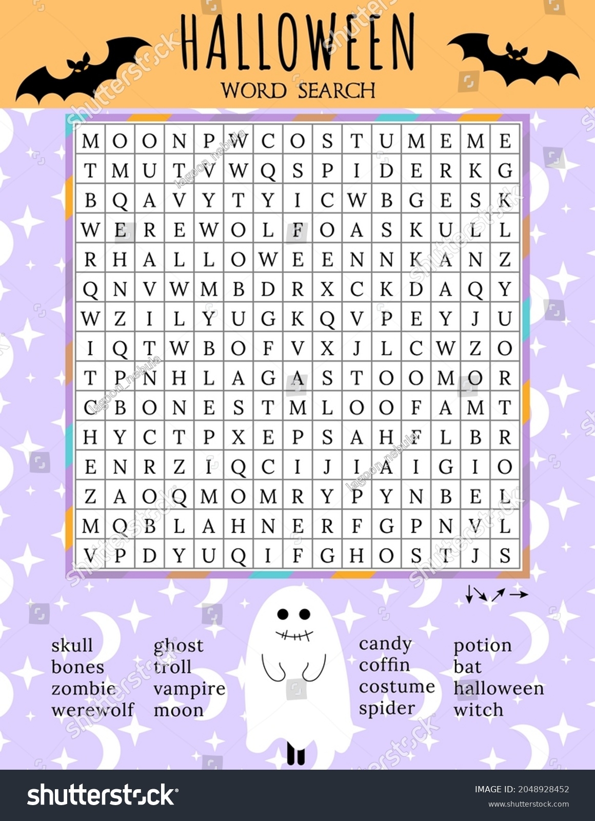 Halloween Word Search Puzzle October Crossword Stock Vector Royalty Free 2048928452 Shutterstock Halloween Word Search Puzzle October Crossword Stock Vector Royalty Free 2048928452 Shutterstock