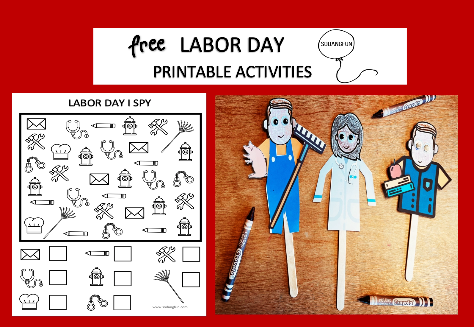 Labor Day Printable Activities For Kids So Dang Fun Labor Day Printable Activities For Kids So Dang Fun
