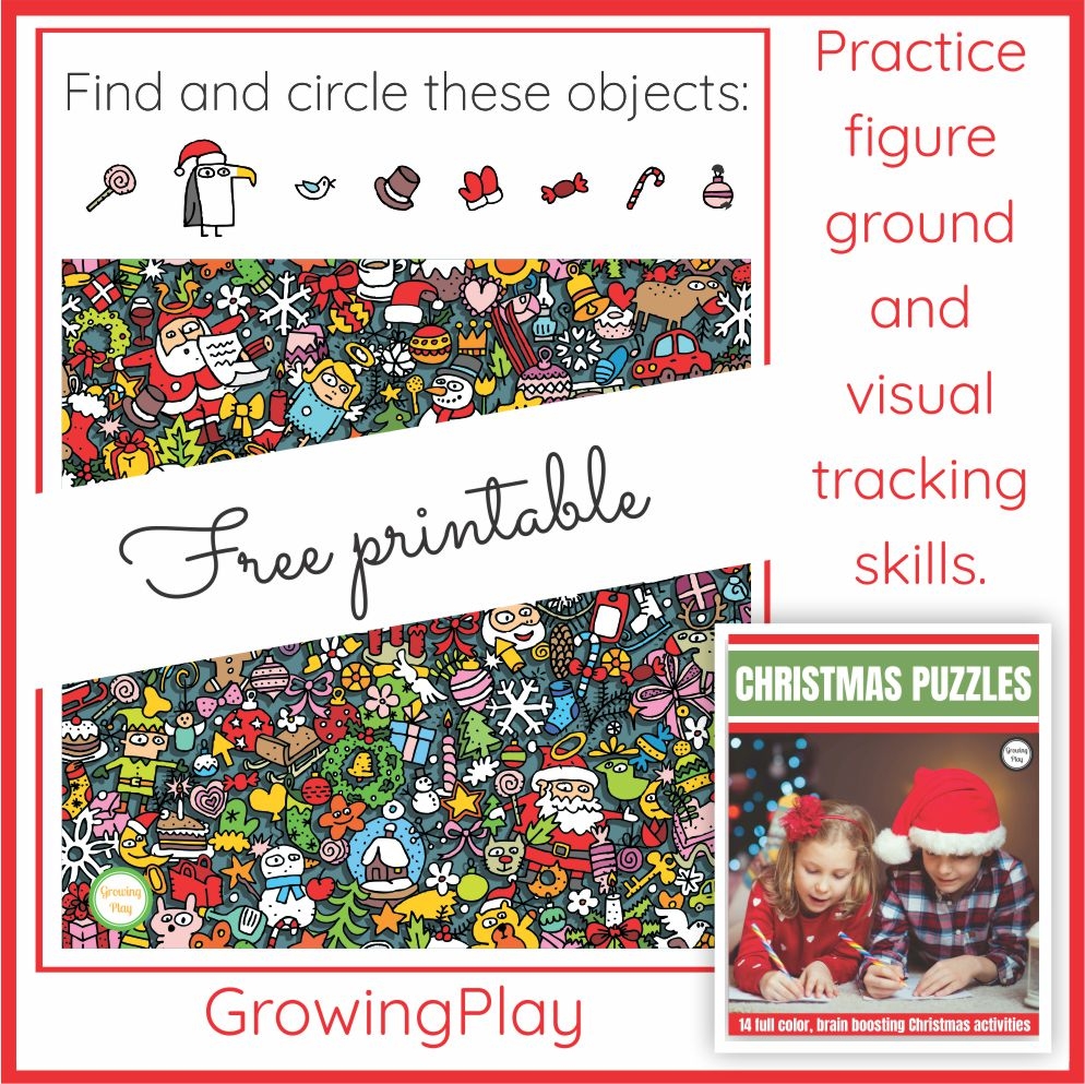 Free Printable Christmas Search And Find