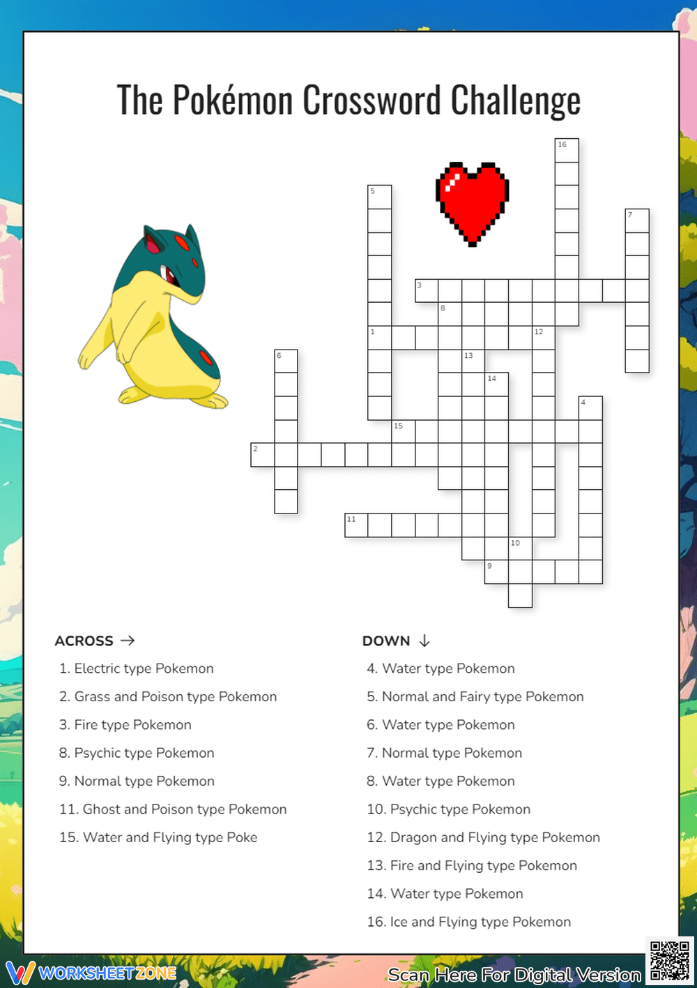 Pokemon Word Search For Kids Printable Pokemon Word Search For Kids Printable