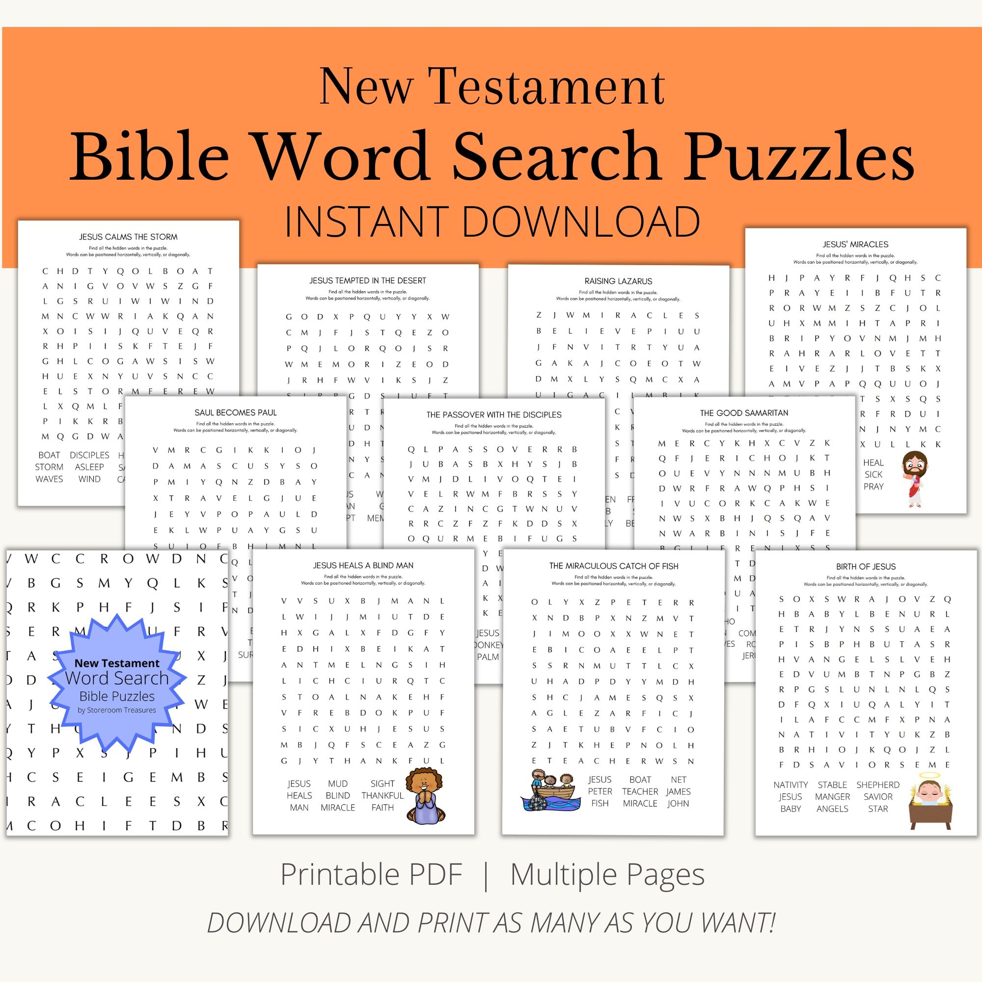 Bible Word Search Printable For Kids Bible Word Search Printable For Kids