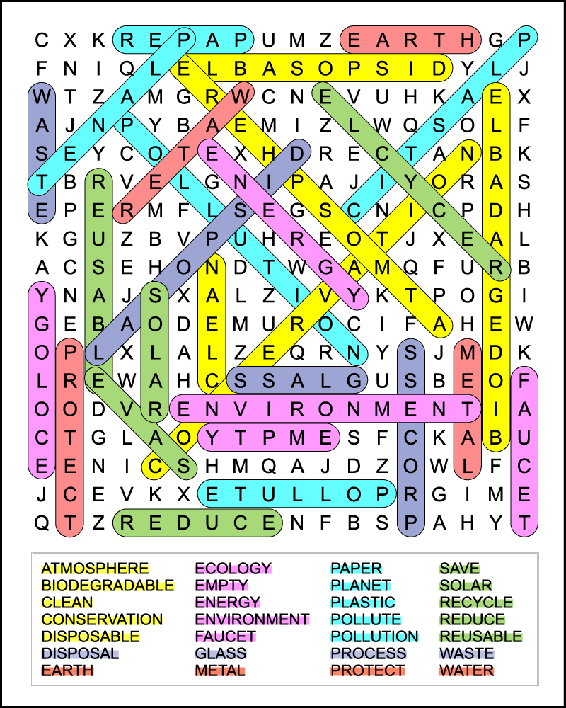 Printable Earth Day Word Search For 6th Graders Older Printable Earth Day Word Search For 6th Graders Older