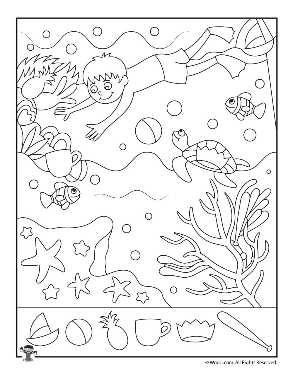 Hidden Picture Search Printable