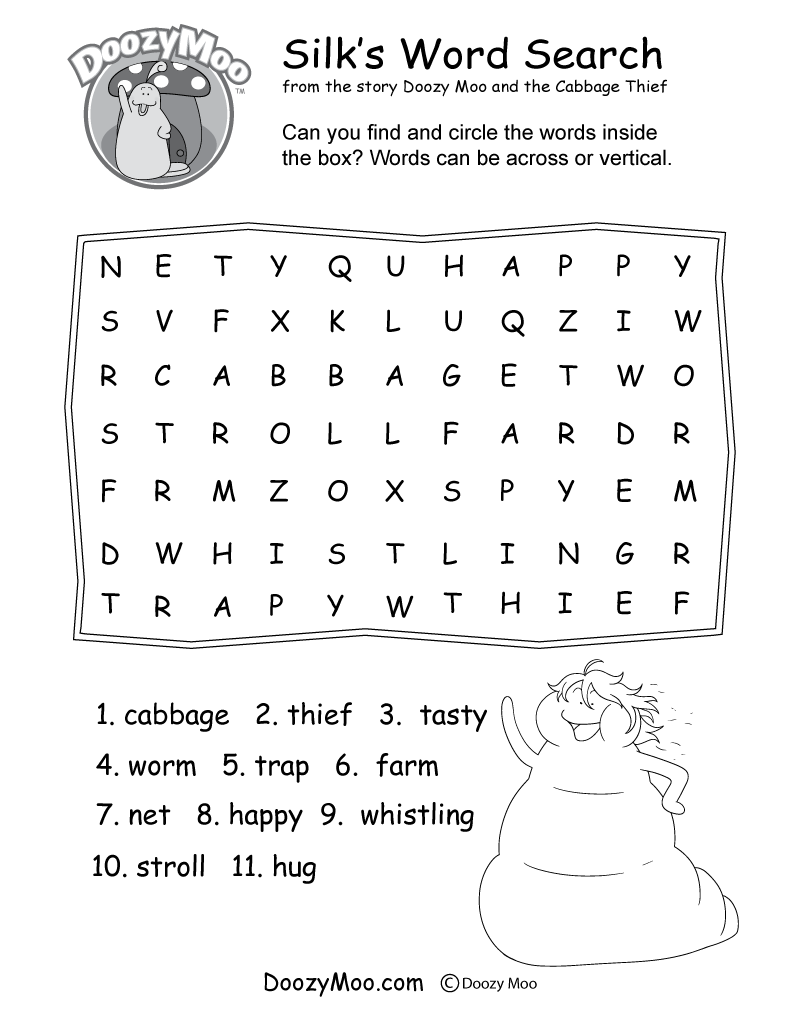 Silk s Word Search Worksheet Free Printable Silk s Word Search Worksheet Free Printable