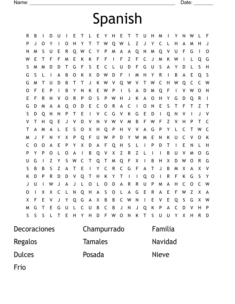 Jumbo Print Word Search Printable Jumbo Print Word Search Printable