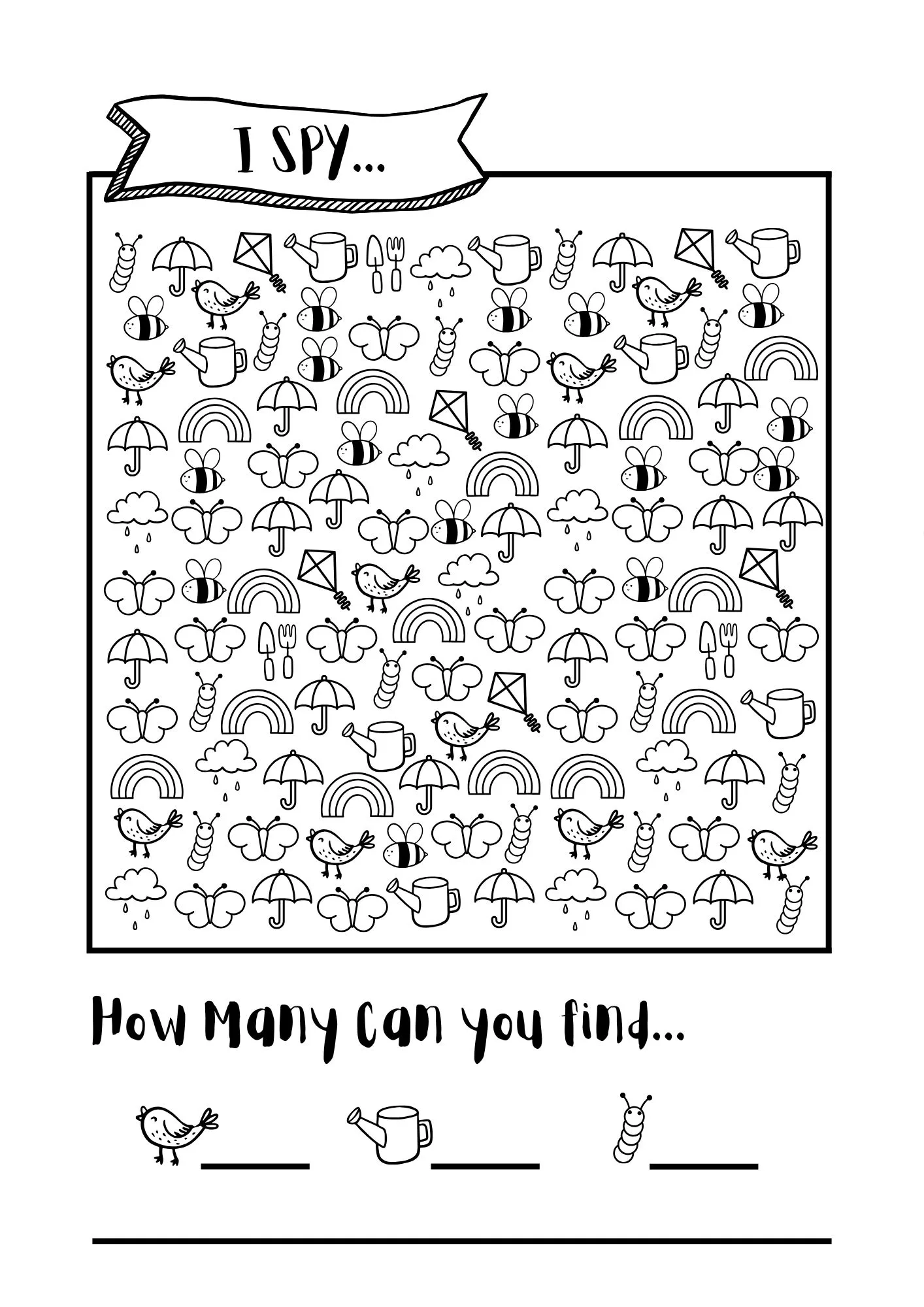 Spring I Spy Free Printable Seek and Find Game For Kids Help My Kids Are Bored Spring I Spy Free Printable Seek and Find Game For Kids Help My Kids Are Bored