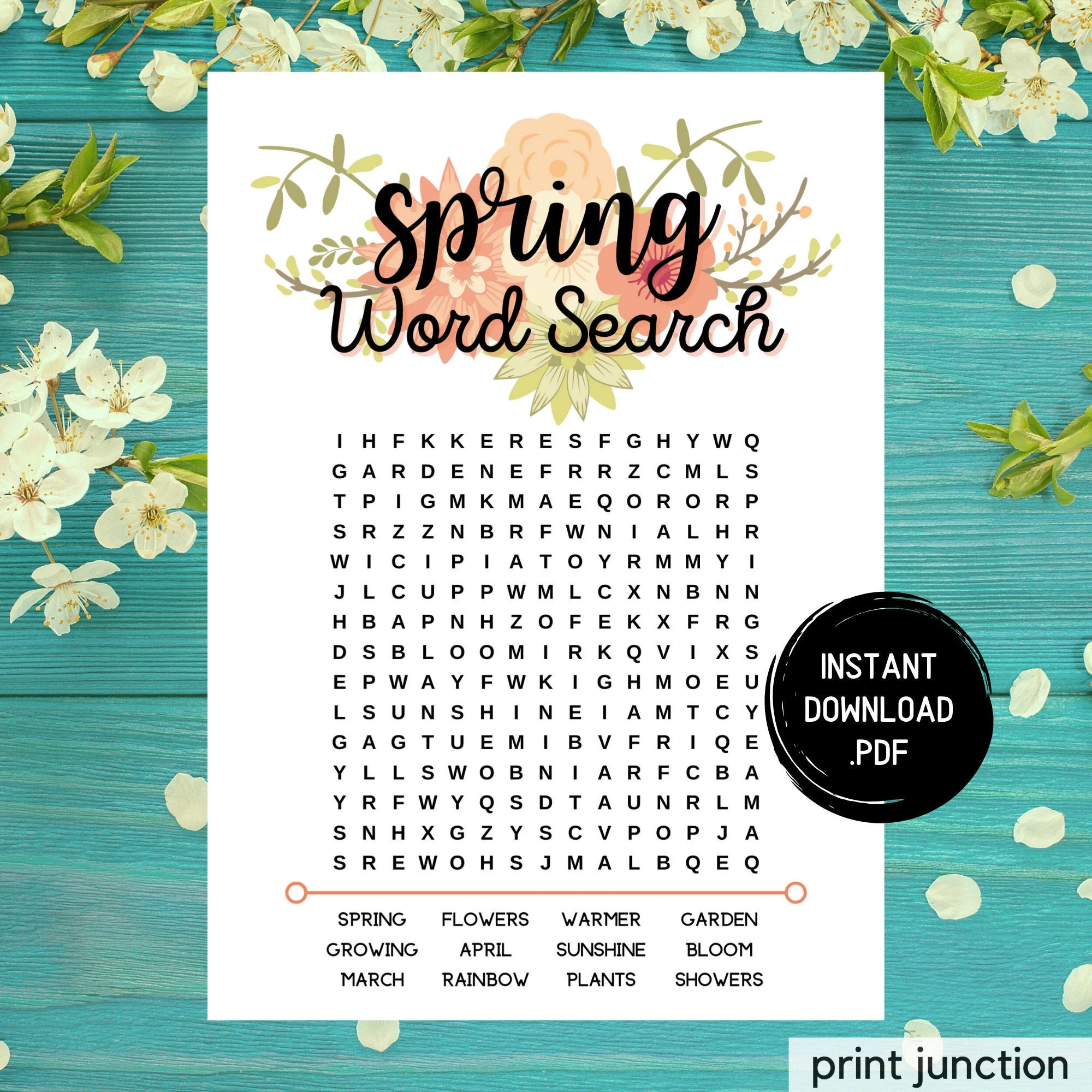 Spring Word Search Printable Springtime Games Spring Activities For Adults And Kids Fun Spring Games Easter Games Instant Download Etsy Spring Word Search Printable Springtime Games Spring Activities For Adults And Kids Fun Spring Games Easter Games Instant Download Etsy