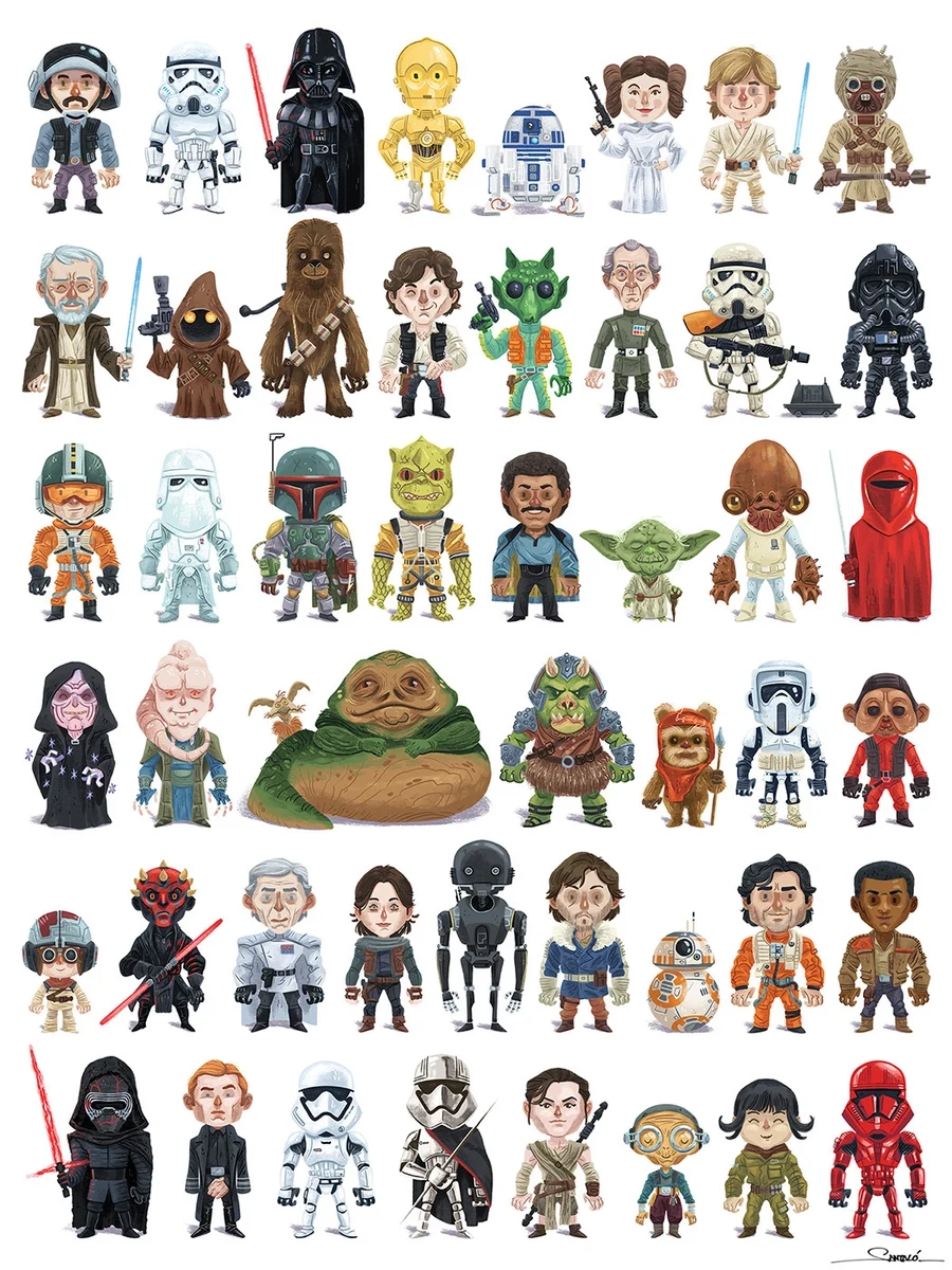 Free Printable Star Wars Characters