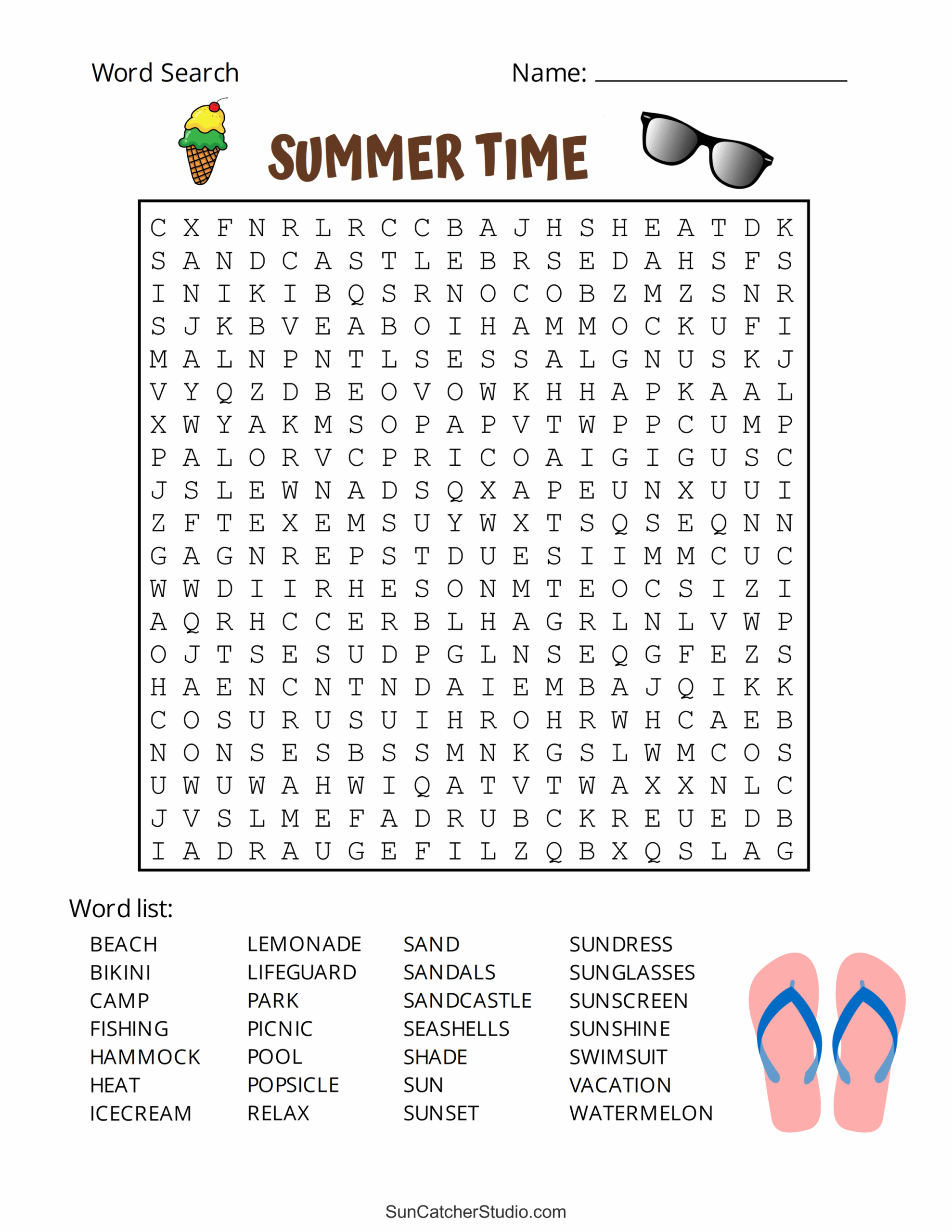 Summer Word Search Free Printable Puzzles Free Printables Monograms Design Tools Patterns U0026 DIY Projects Summer Word Search Free Printable Puzzles Free Printables Monograms Design Tools Patterns U0026 DIY Projects