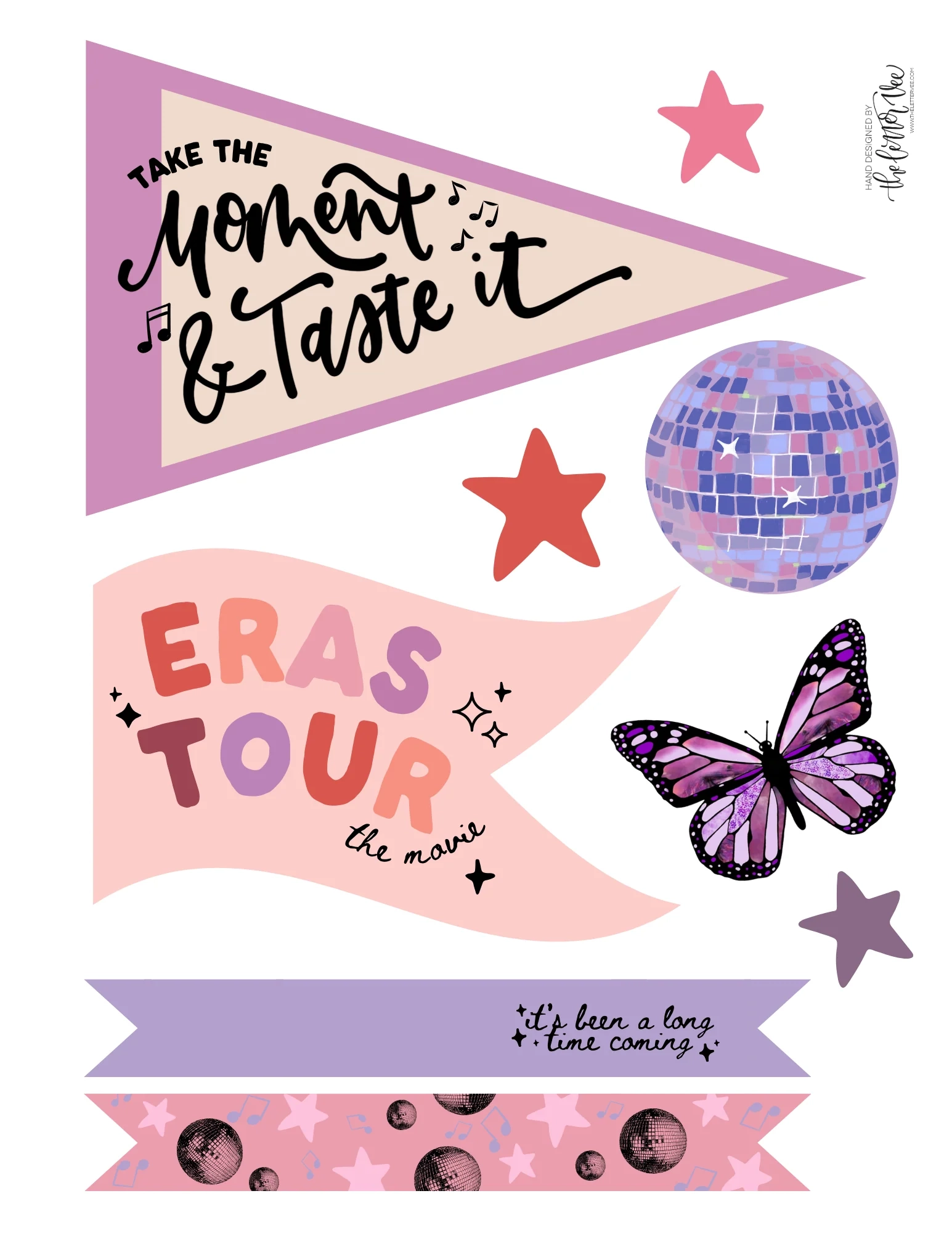 Taylor Swift Eras Tour Movie Printables Printable Bundle The Letter Vee Taylor Swift Eras Tour Movie Printables Printable Bundle The Letter Vee