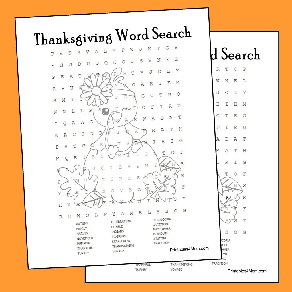 Thanksgiving Word Search Printable Printables 4 Mom Thanksgiving Word Search Printable Printables 4 Mom